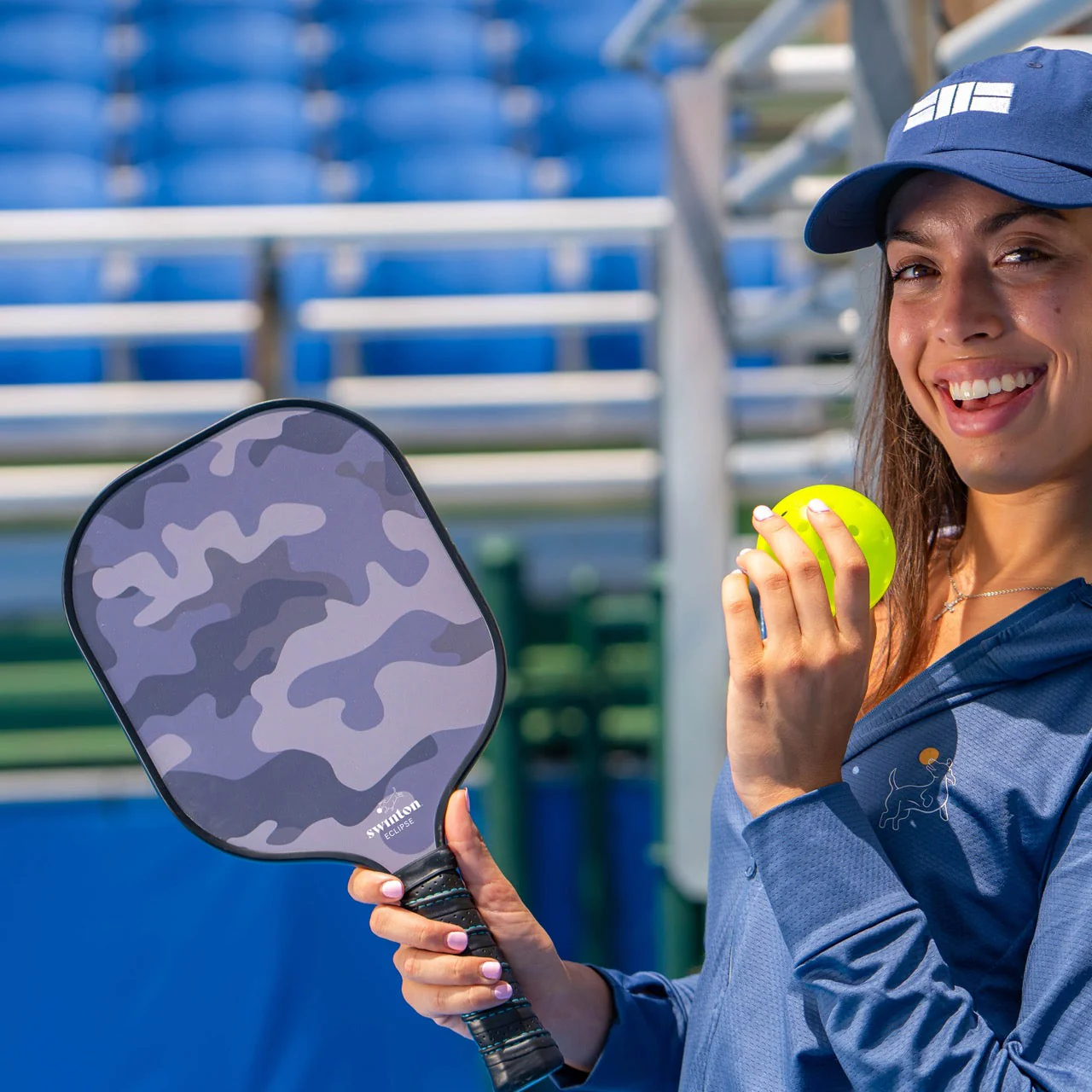 Eclipse Camo Pickleball Paddle - Image 4