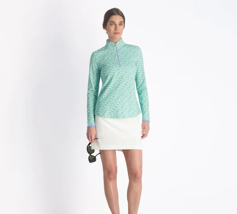 Fairway & Greene Marlee Zip Mock - Image 2
