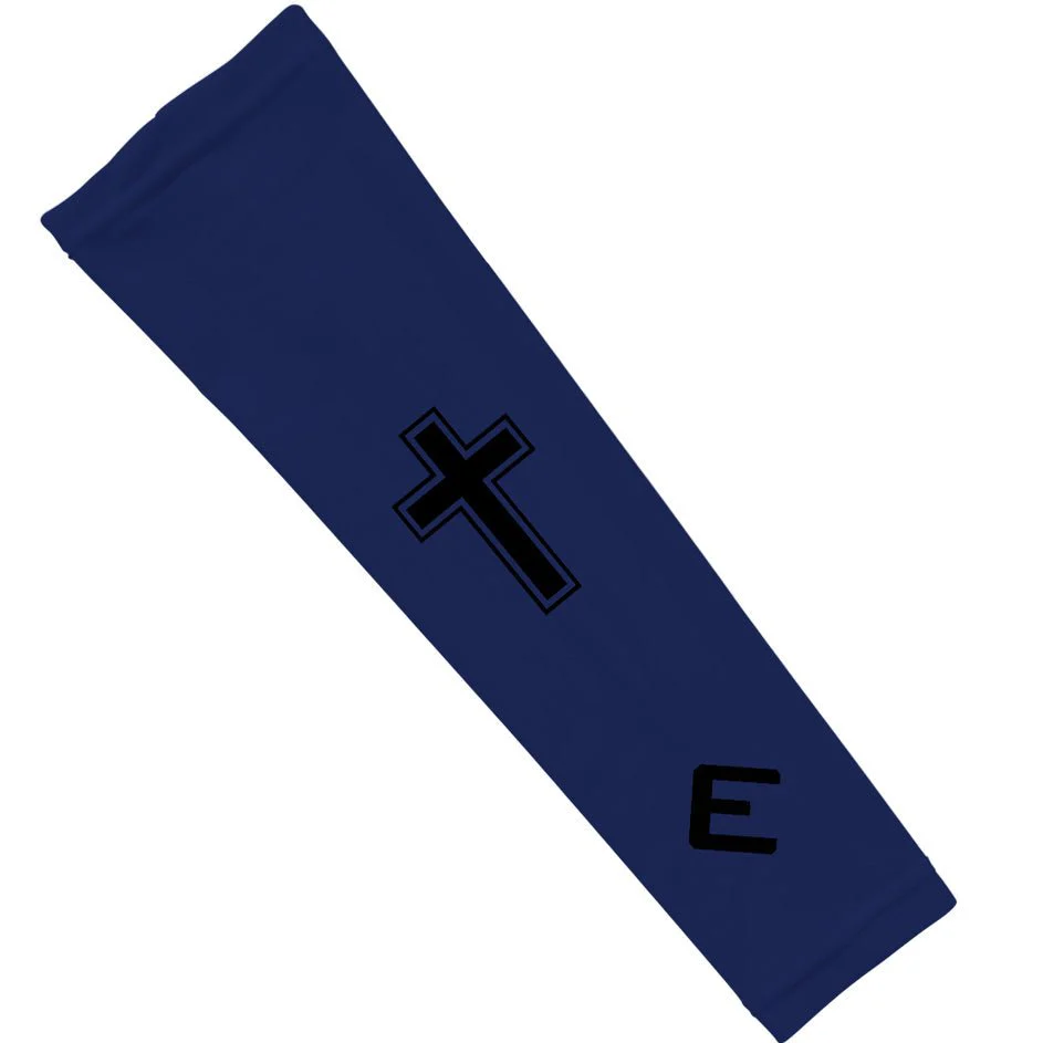Faith Cross Navy Arm Sleeve - Image 2