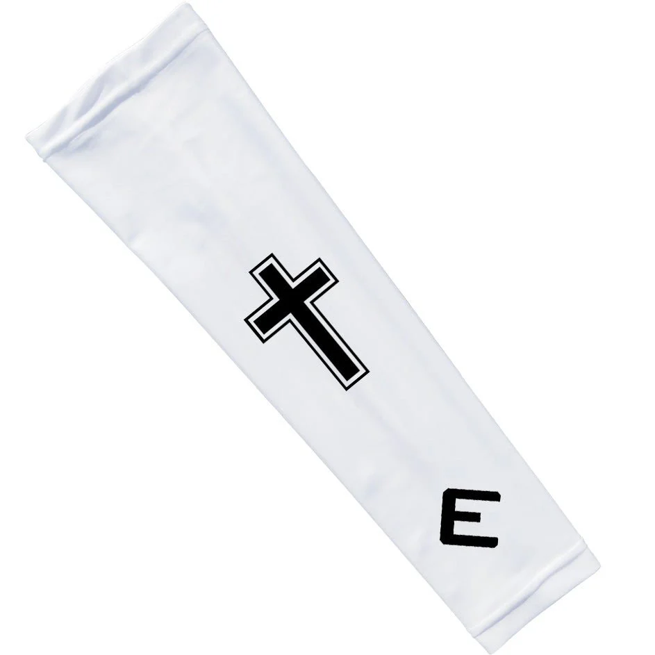 Faith Cross White Arm Sleeve - Image 2