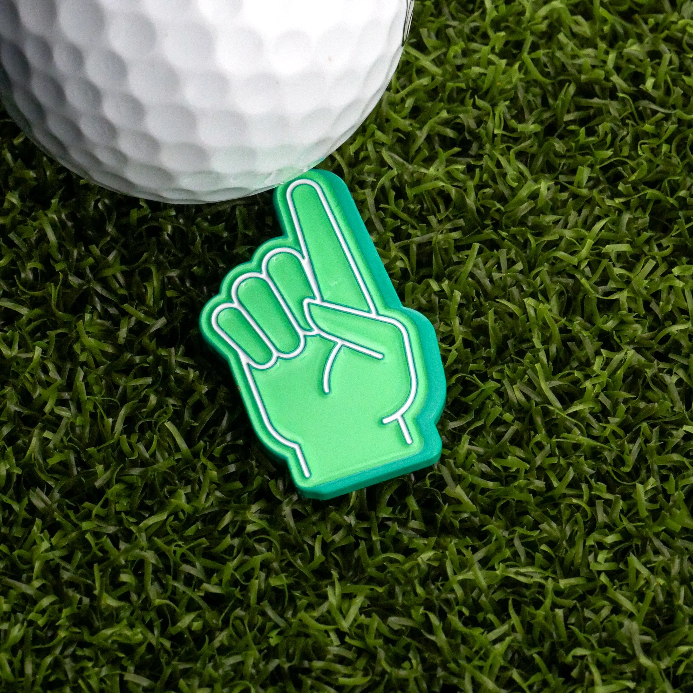 Foam Finger #1 Ball Marker - Image 2