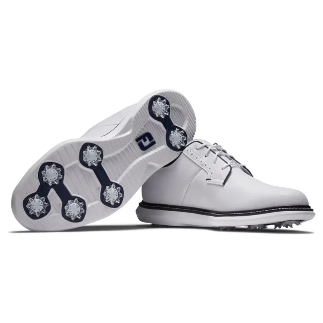 FootJoy FJ Traditions Men Cleated Laced Golf Shoes - Image 5