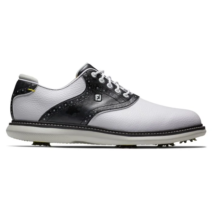FootJoy Traditions Saddle Golf Shoes (Previous Season) - White/Camo 57928