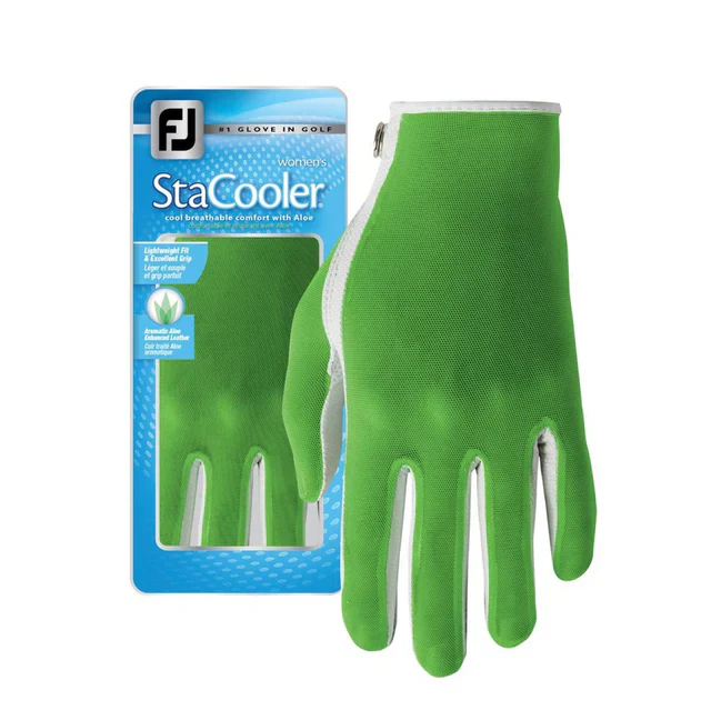 FootJoy StaCooler Fashion Women's Glove Pearl/Lime