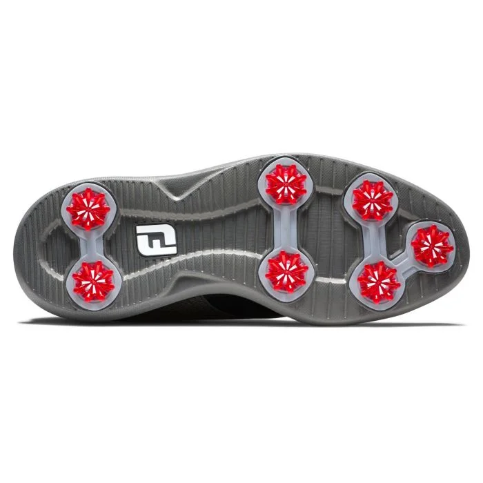 FootJoy Traditions Golf Shoes - Black/Black 57904 - Image 5