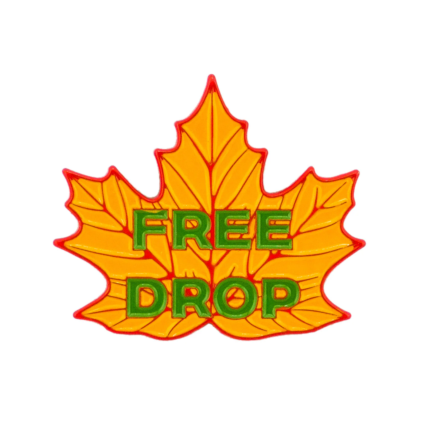 Free Drop Leaf Ball Marker