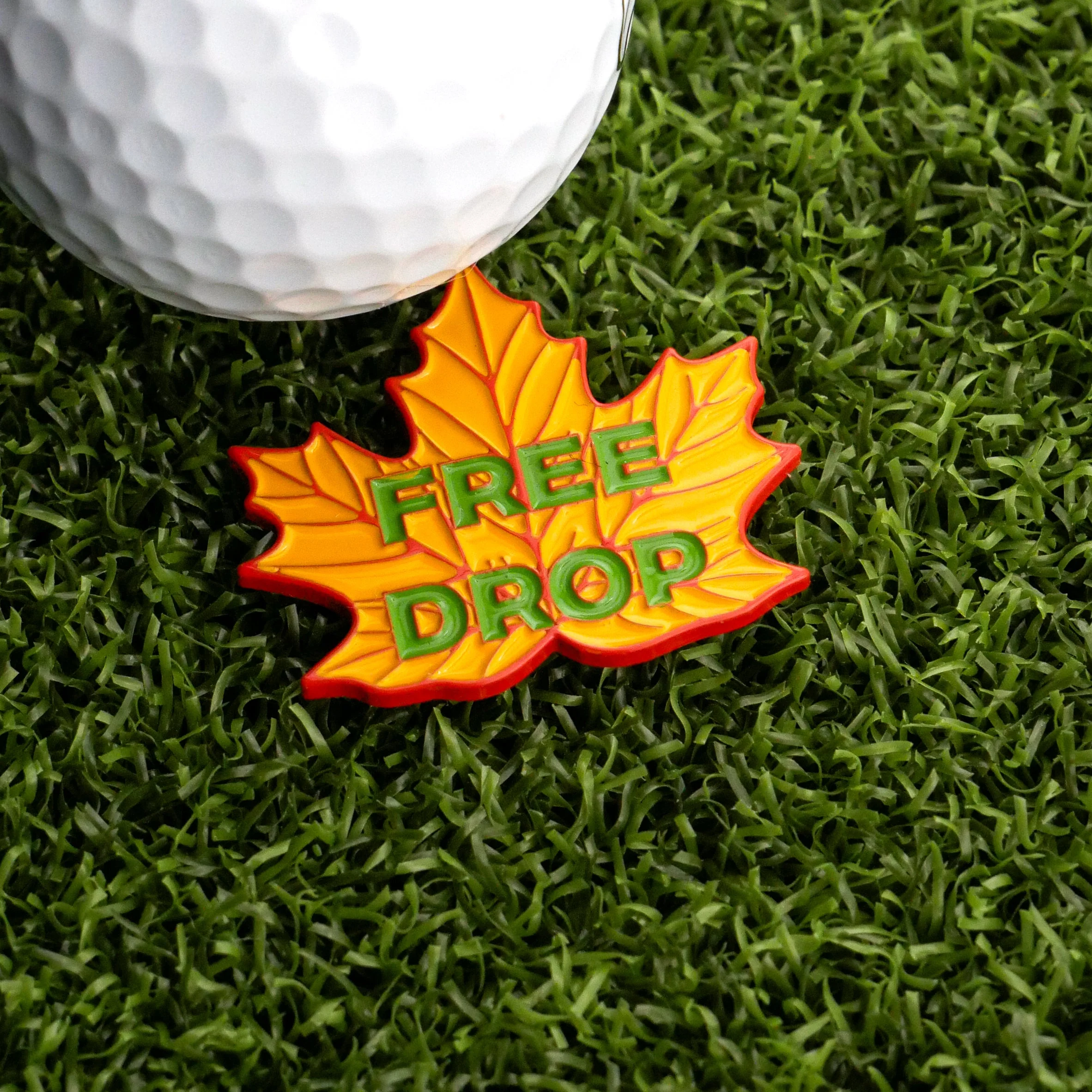 Free Drop Leaf Ball Marker - Image 2