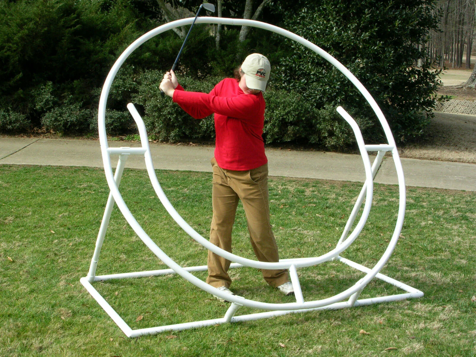 Full Circle PVC Golf Swing Trainer - Golf Swing Training Aid - Image 2