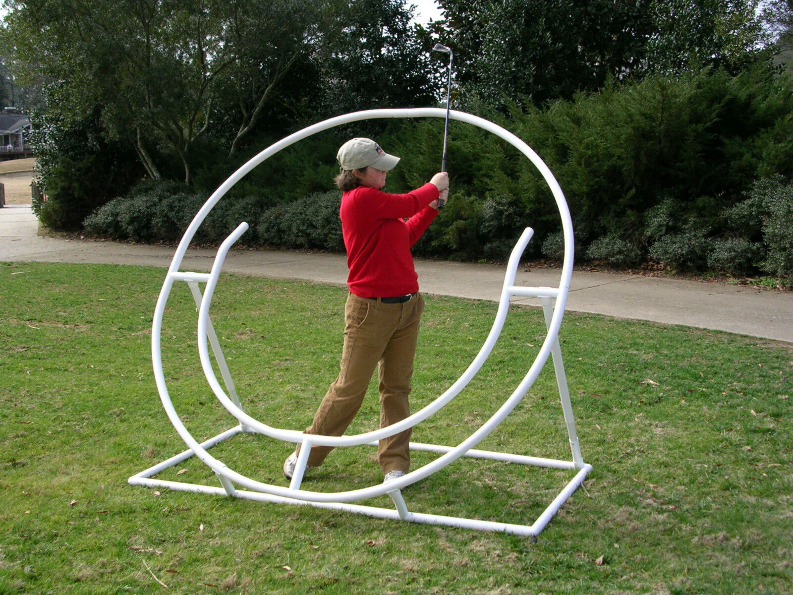 Full Circle PVC Golf Swing Trainer - Golf Swing Training Aid - Image 3