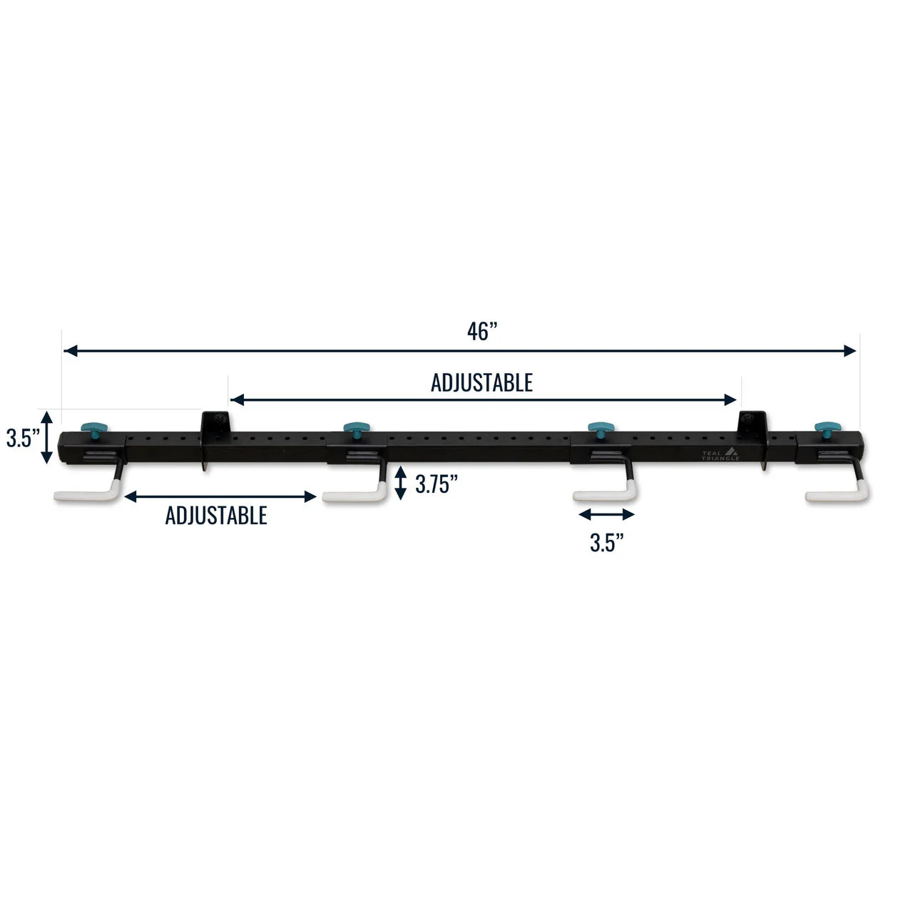 G-Golf | Adjustable Wall Storage System | Holds 300 lbs - Image 5