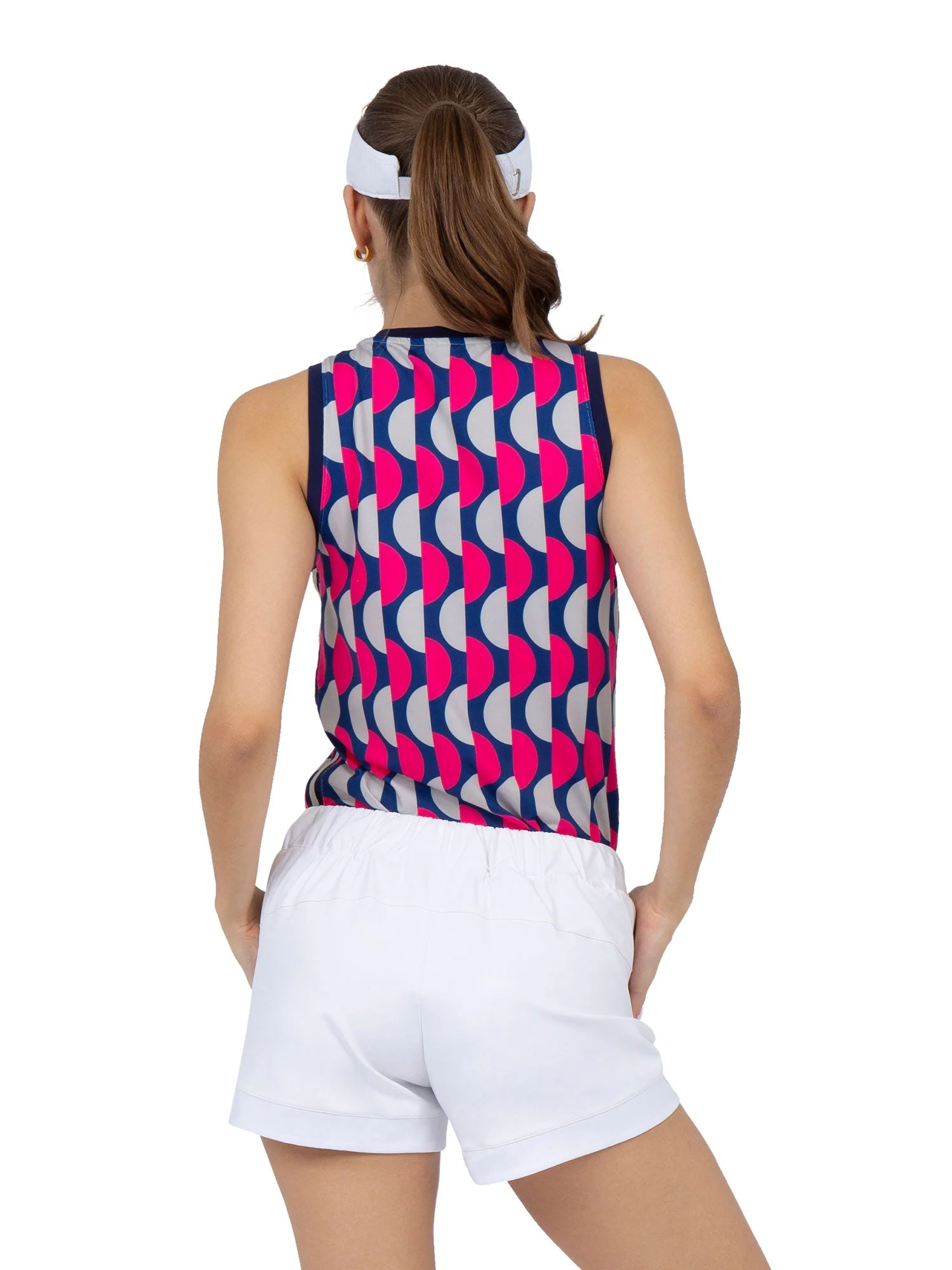 Geo Print Audrey Performance Tank - Image 4