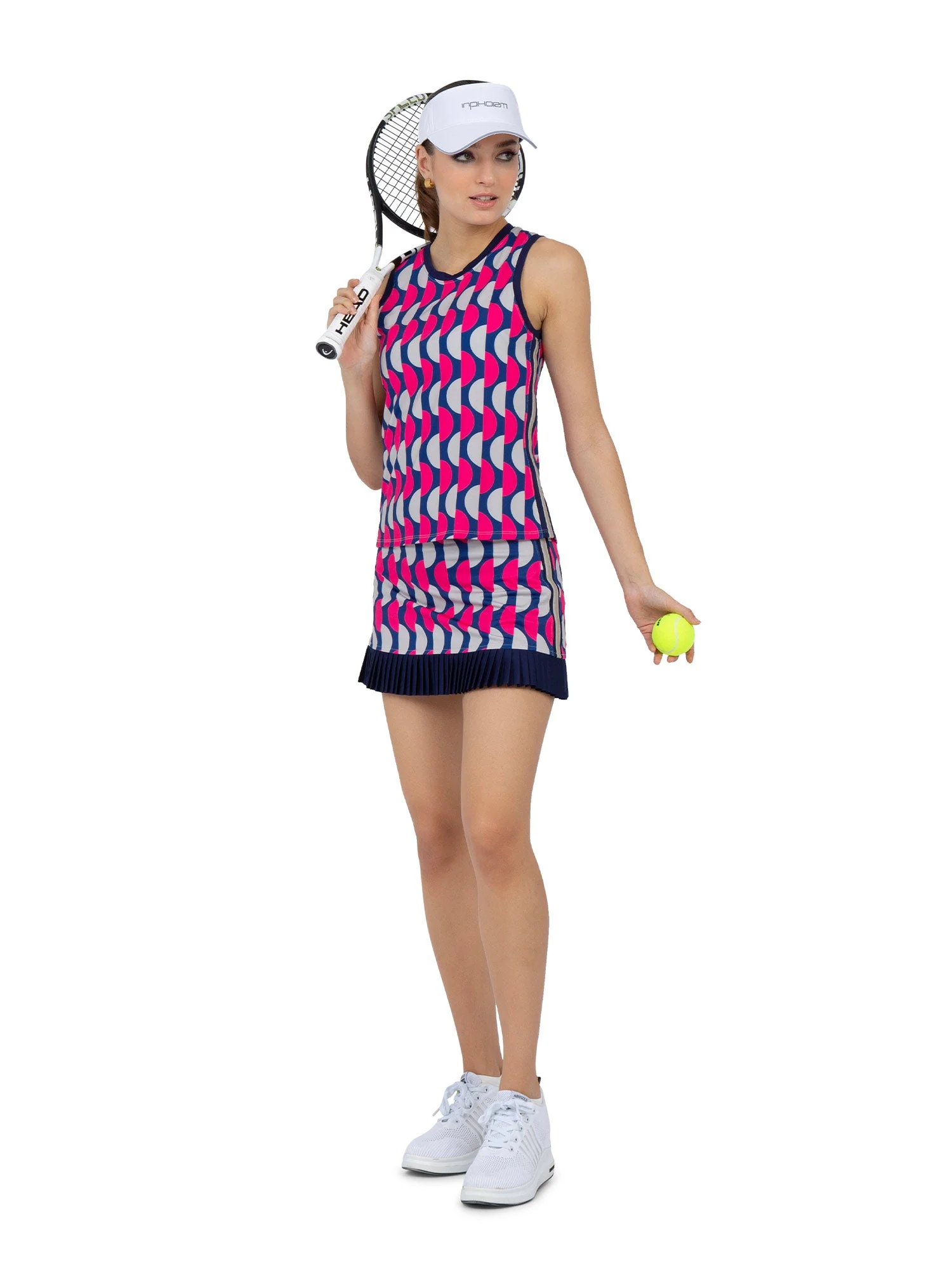 Geo Print Audrey Performance Tank - Image 6