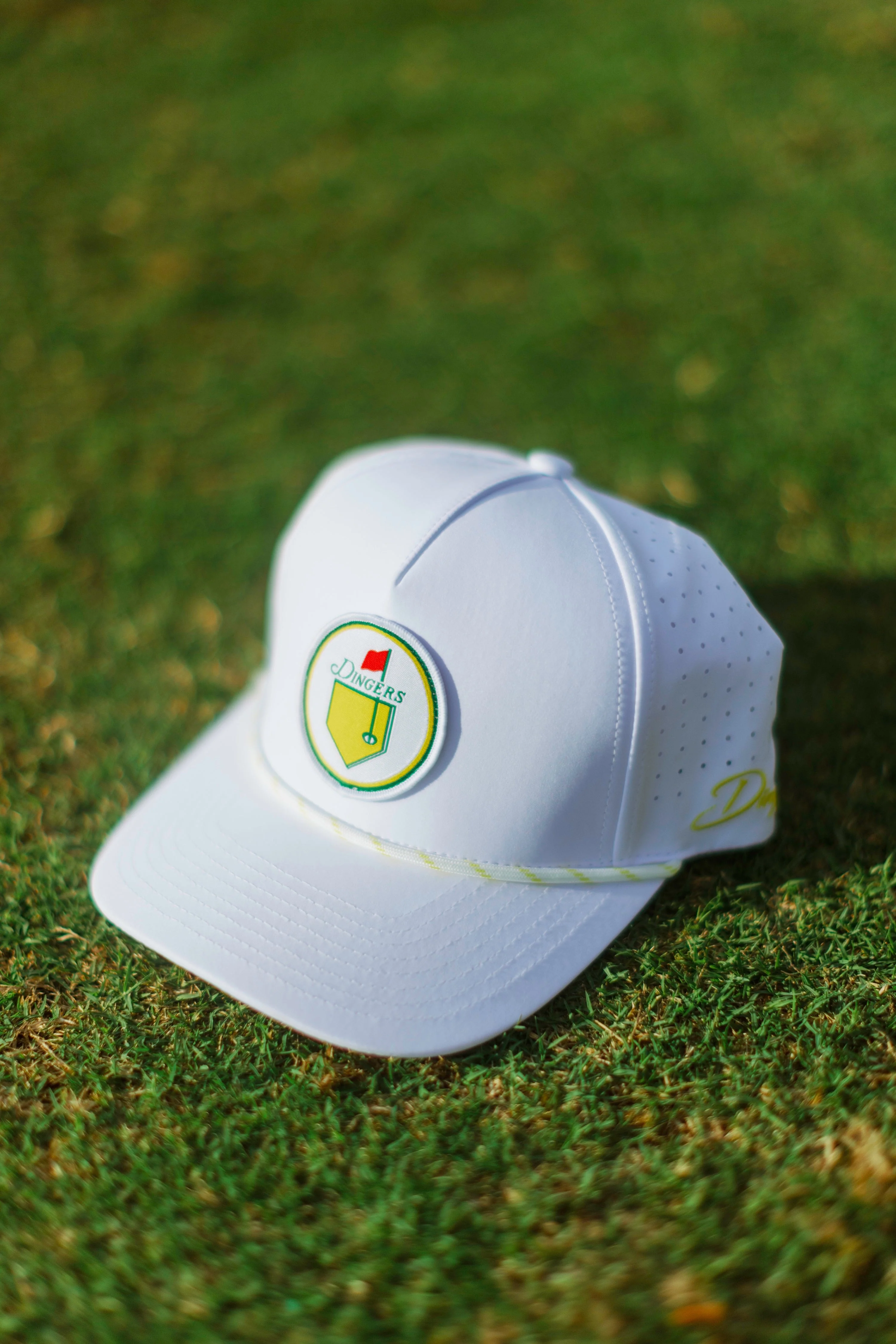 Georgia Home Run Golf Hat White - Image 2