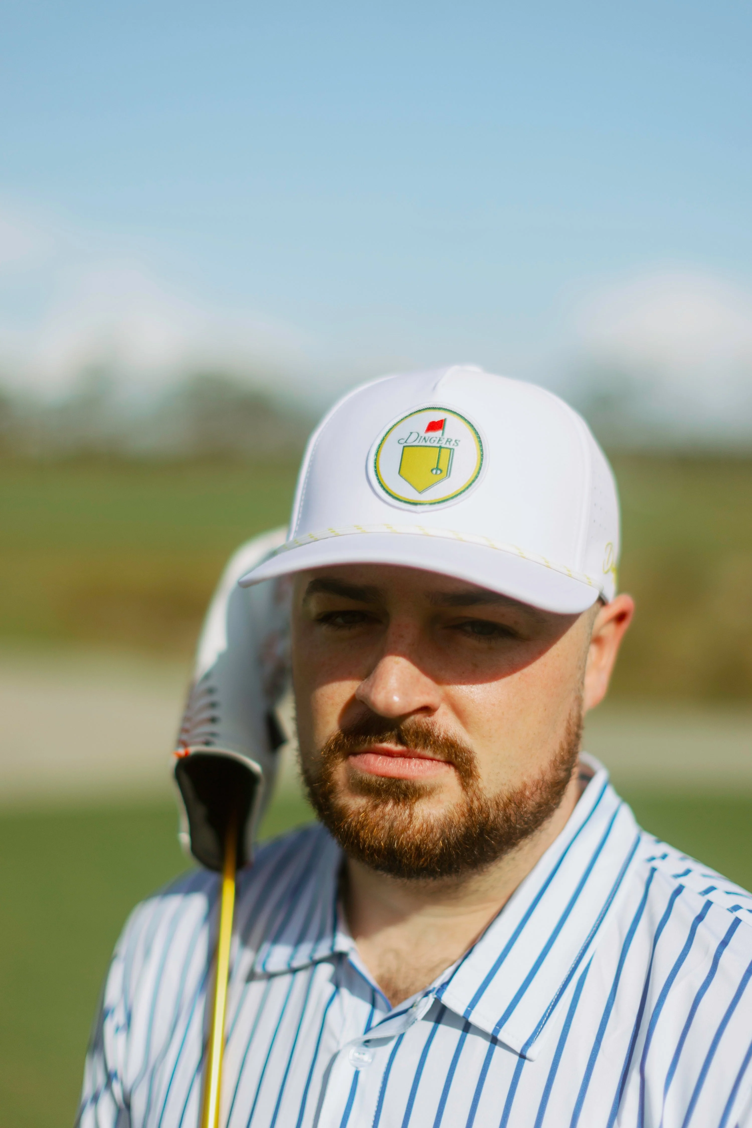 Georgia Home Run Golf Hat White - Image 3