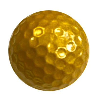 Gold Golf Balls - New