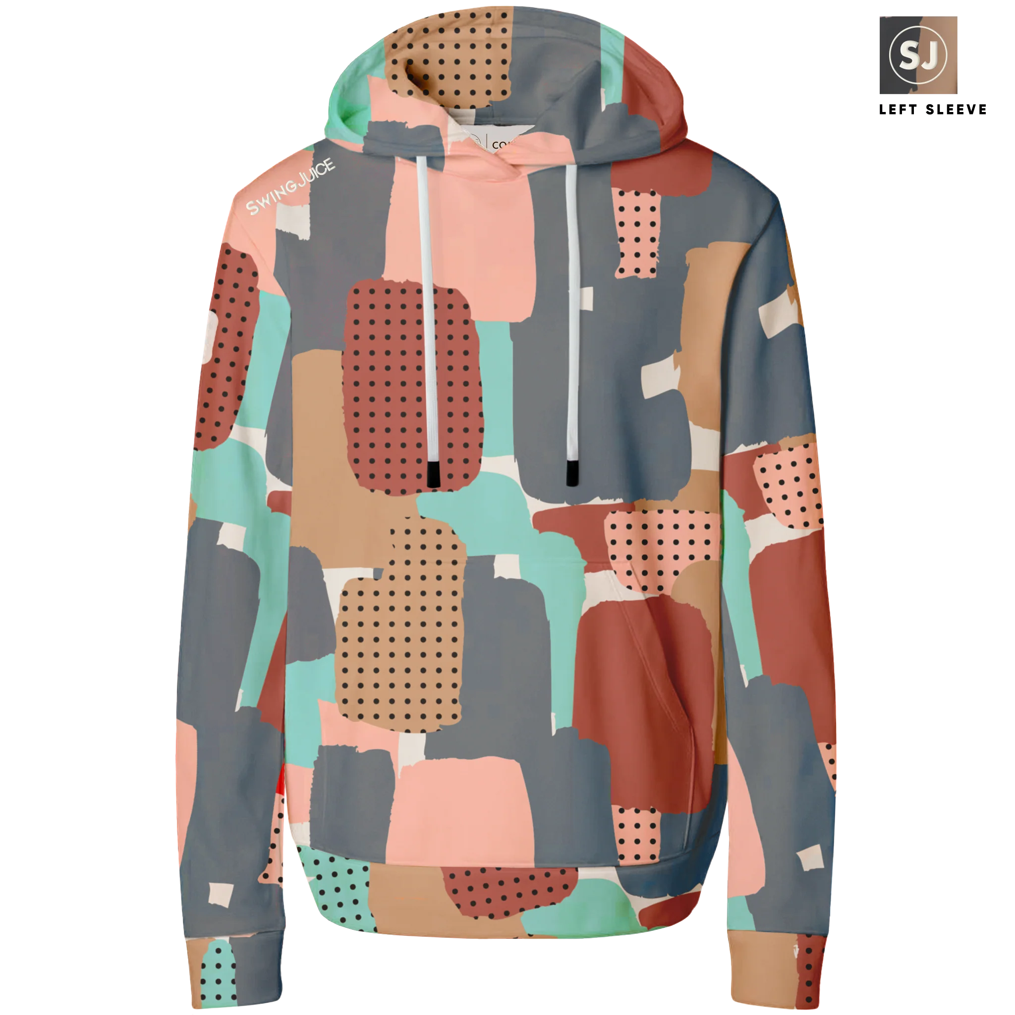 Golf Abstract Camo Men's Performance Hoodie