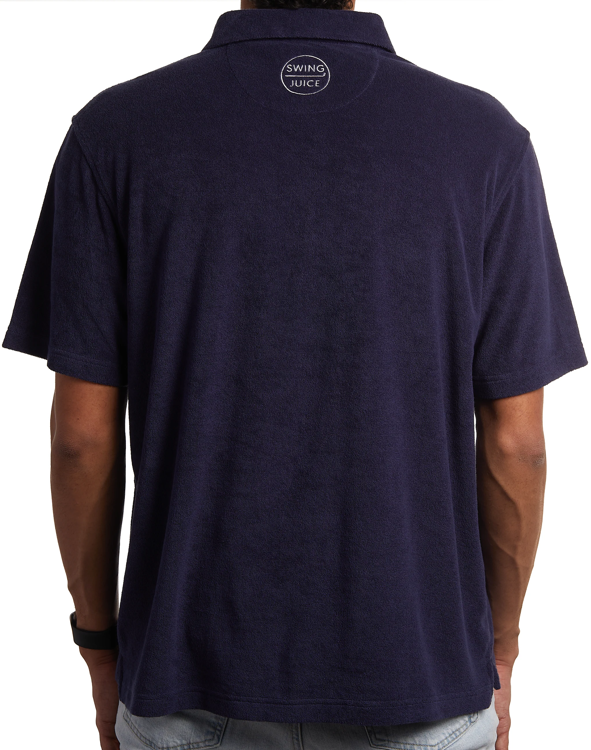 Golf Accoutrements Men's Terry Cloth Polo - Image 3