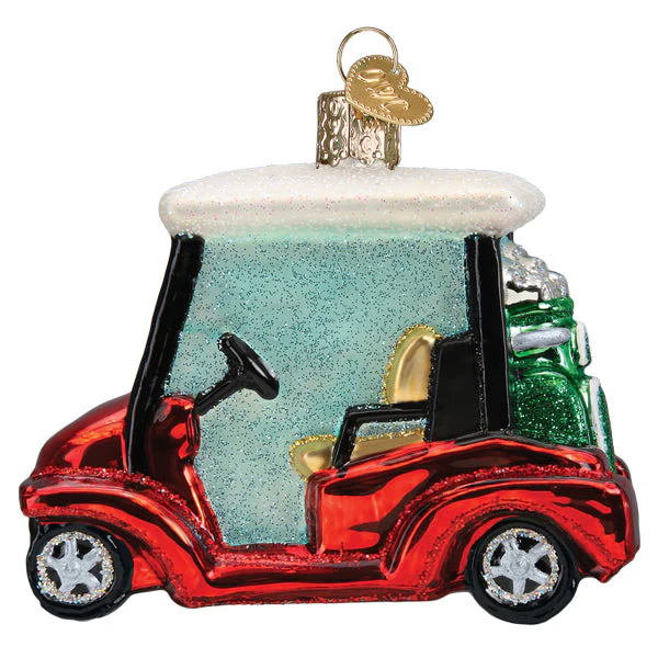 Golf Cart Ornament - Image 2