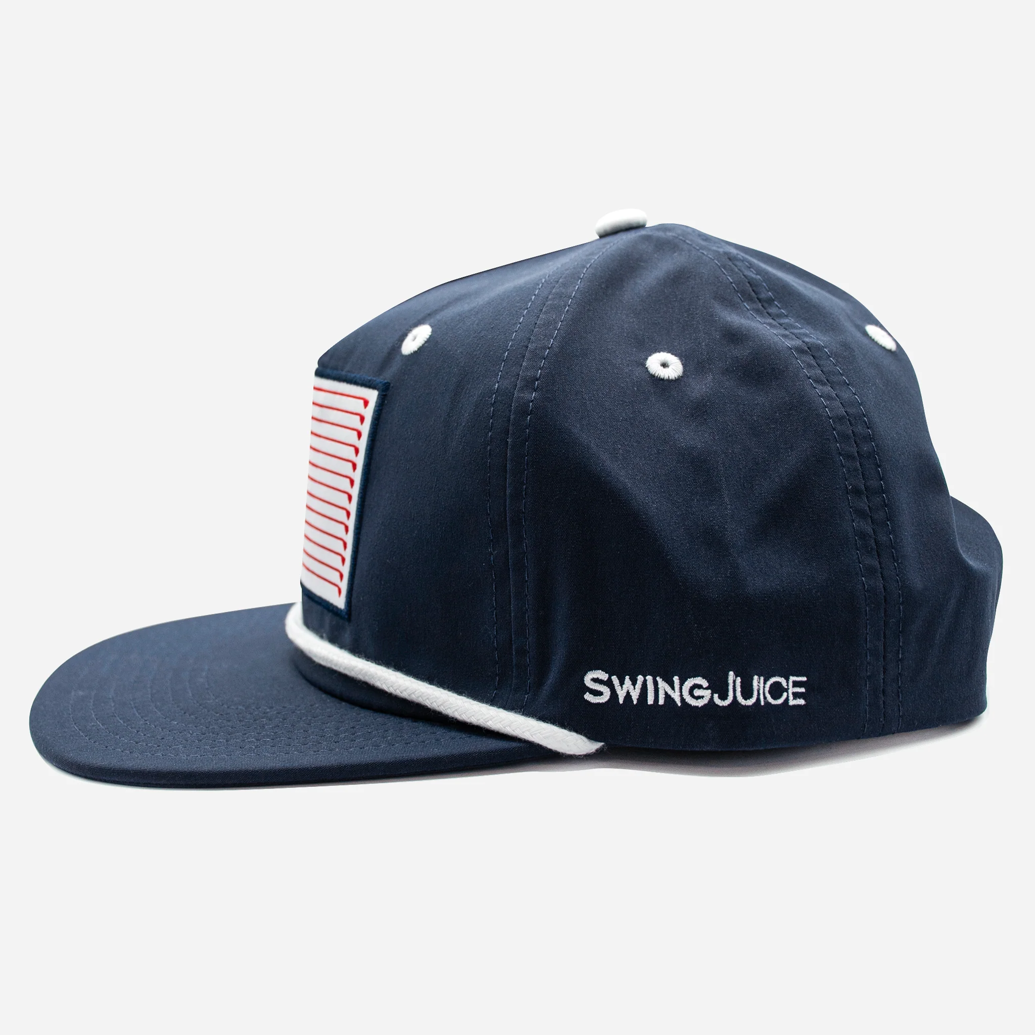 Golf Flag Unisex Active Rope Hat Navy O/S - Image 2