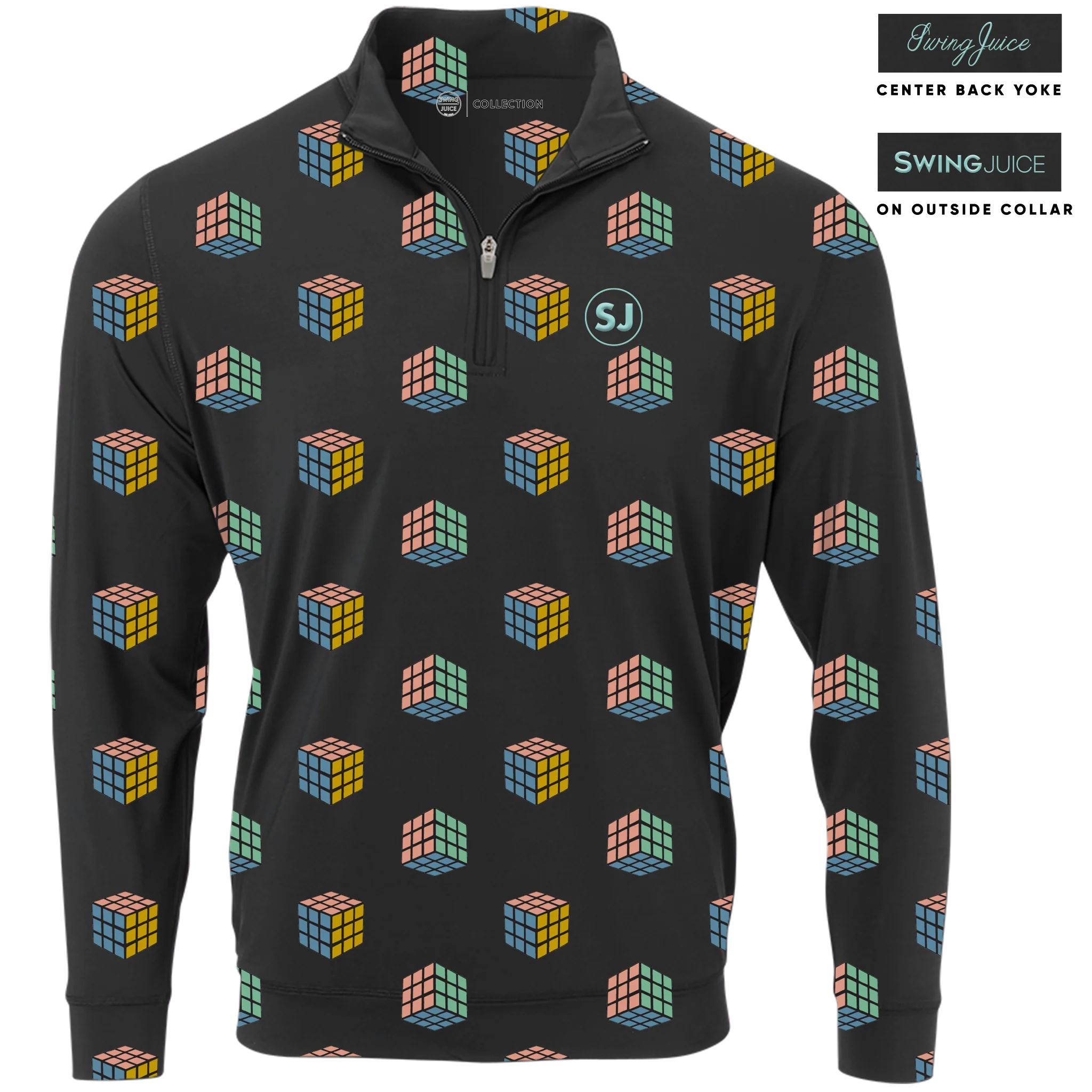 Golf Gamescape Men's Quarter Zip