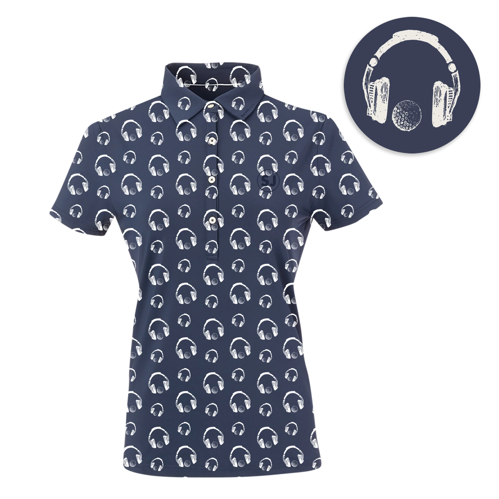 Golf & Hip Hop Women's Polo - Image 3