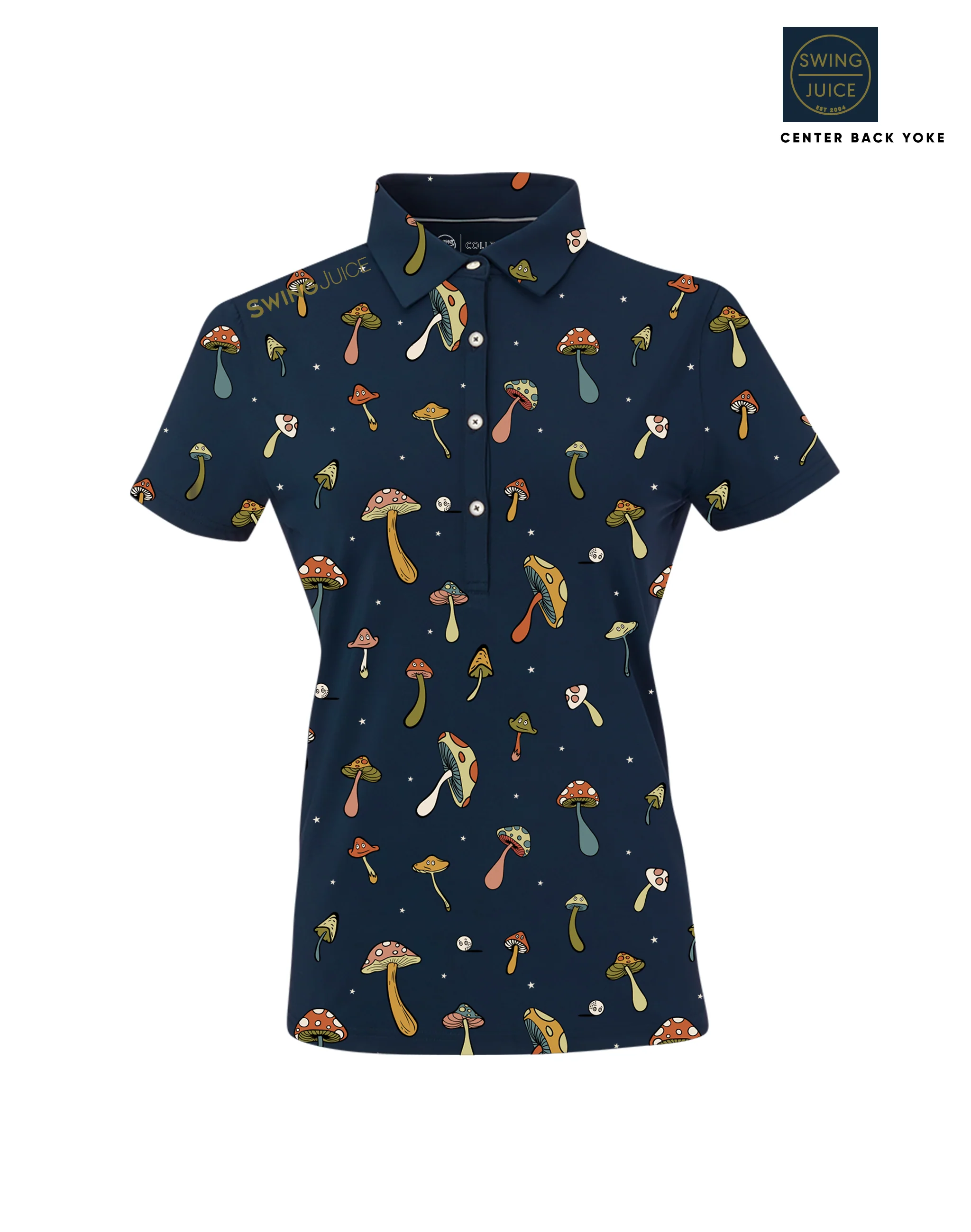 Golf Magic Mushrooms Women's Polo - Image 3