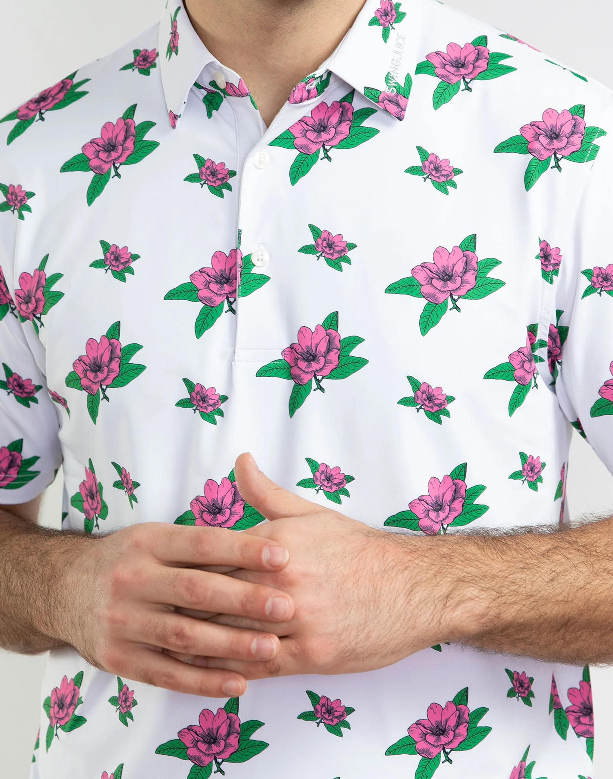 Golf Magnolia Men's Polo - Image 3