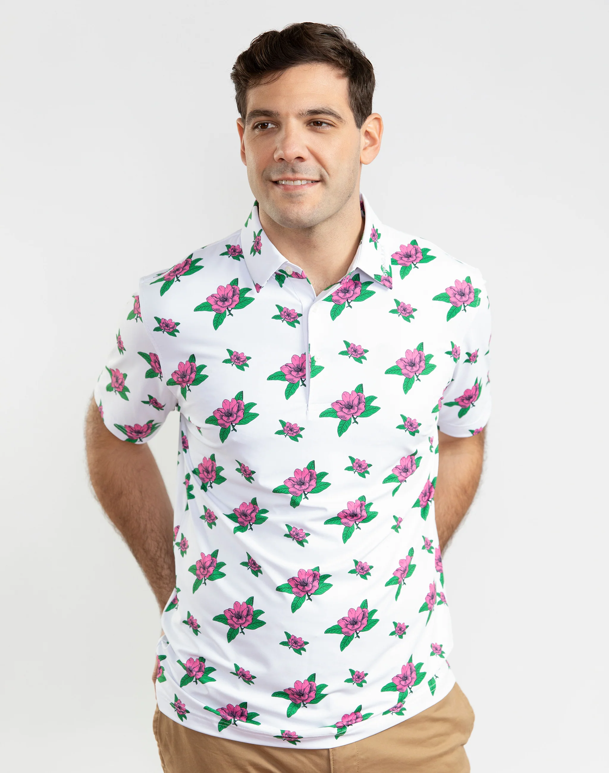Golf Magnolia Men's Polo - Image 4