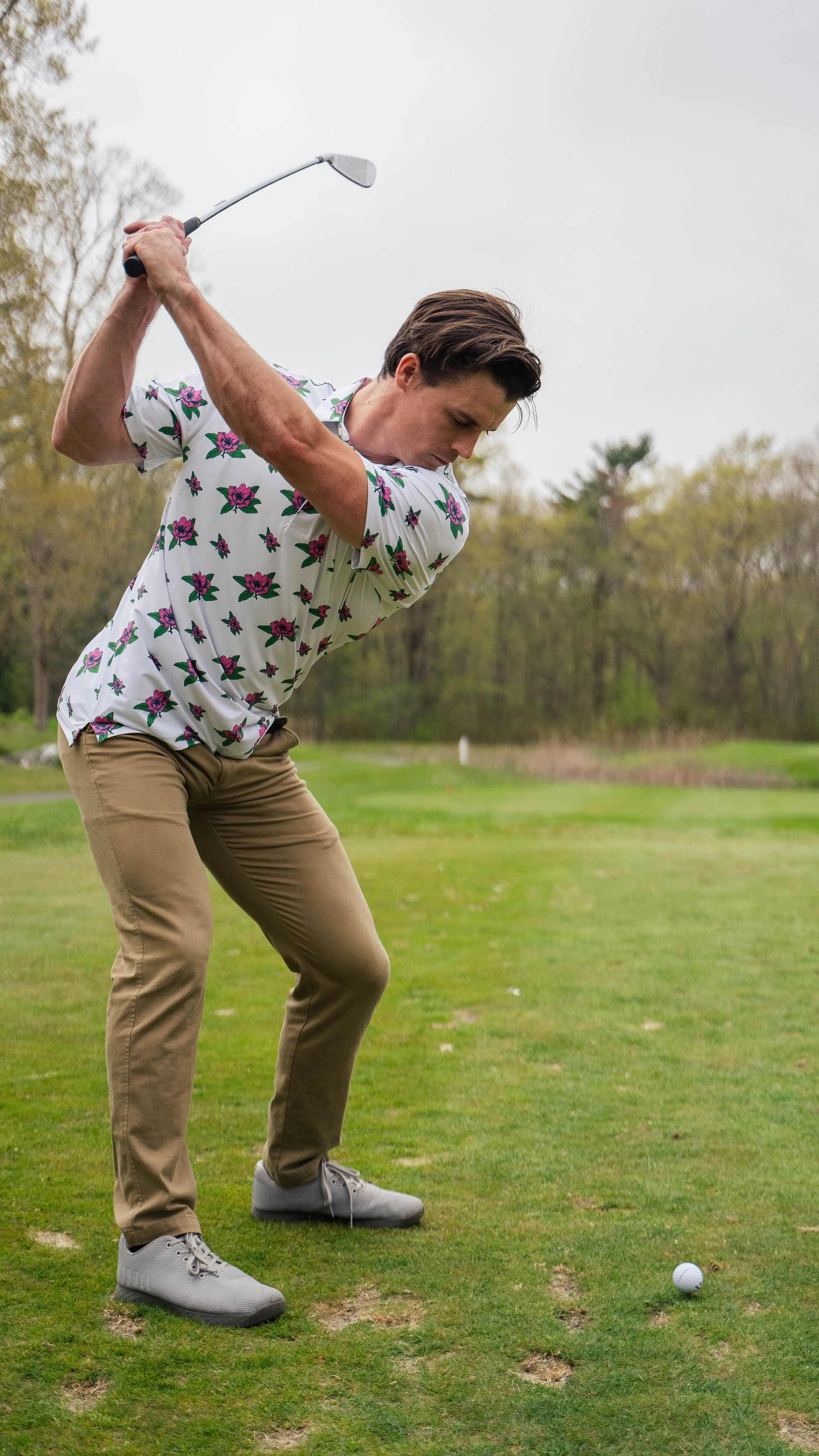 Golf Magnolia Men's Polo - Image 5