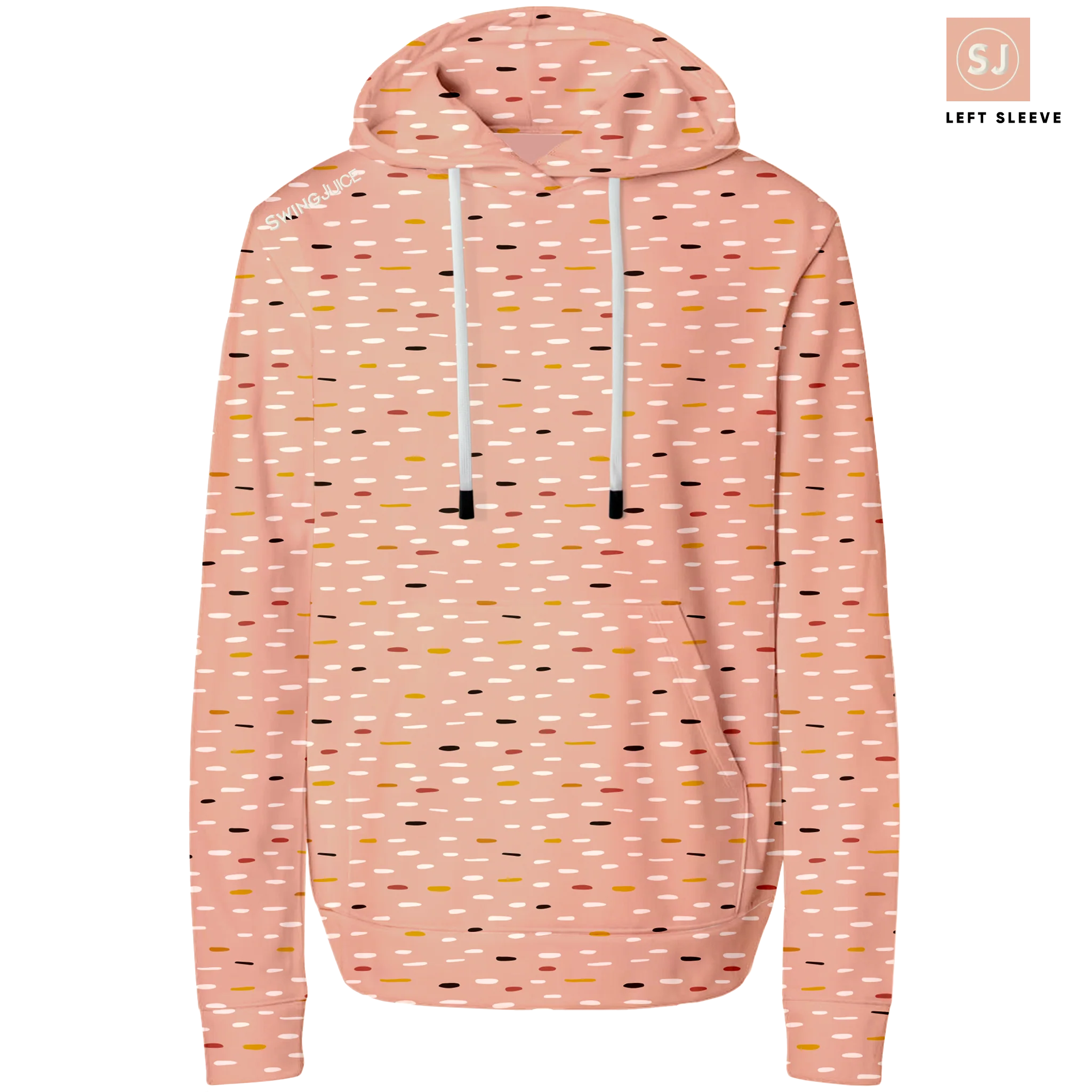 Golf Mid Century Nostalgia Men's Performance Hoodie