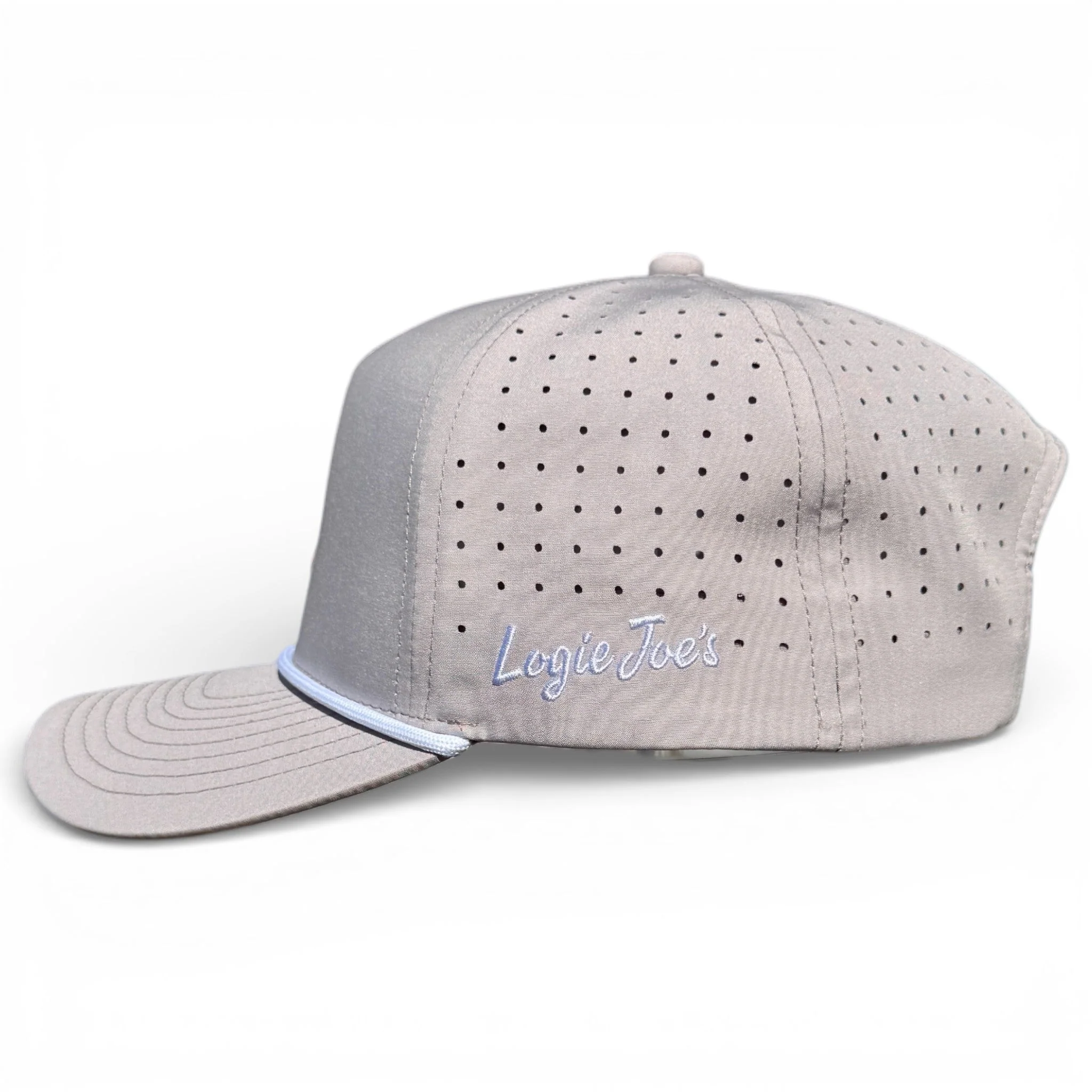 Golf Neon Arrow Sign Golf Hat | Snapback Cap | Built-in Magnetic Ball Marker Holder + Marker Included | Adjustable Light Gray - Image 5