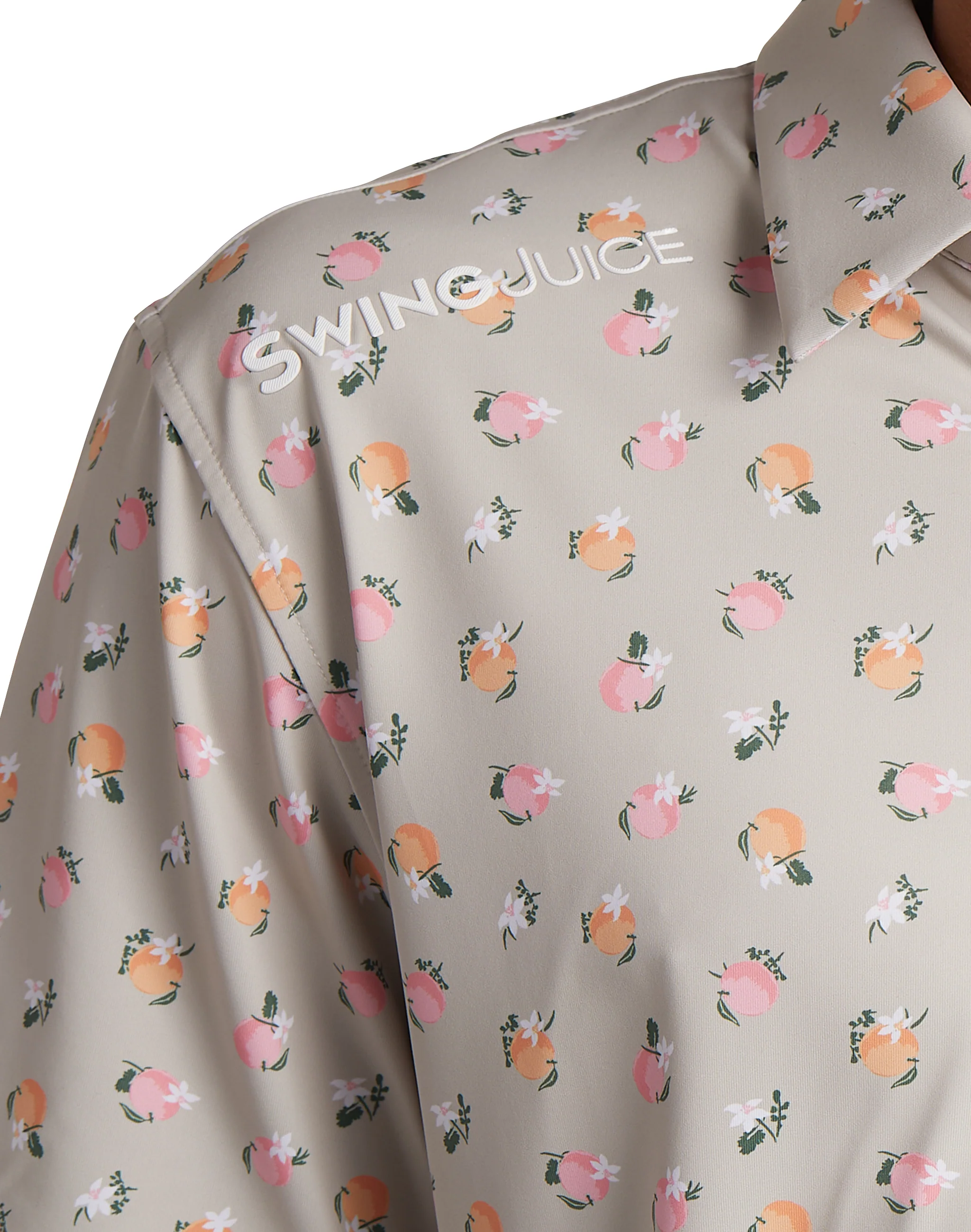 Golf Orange Blossom Men's Polo - Image 2