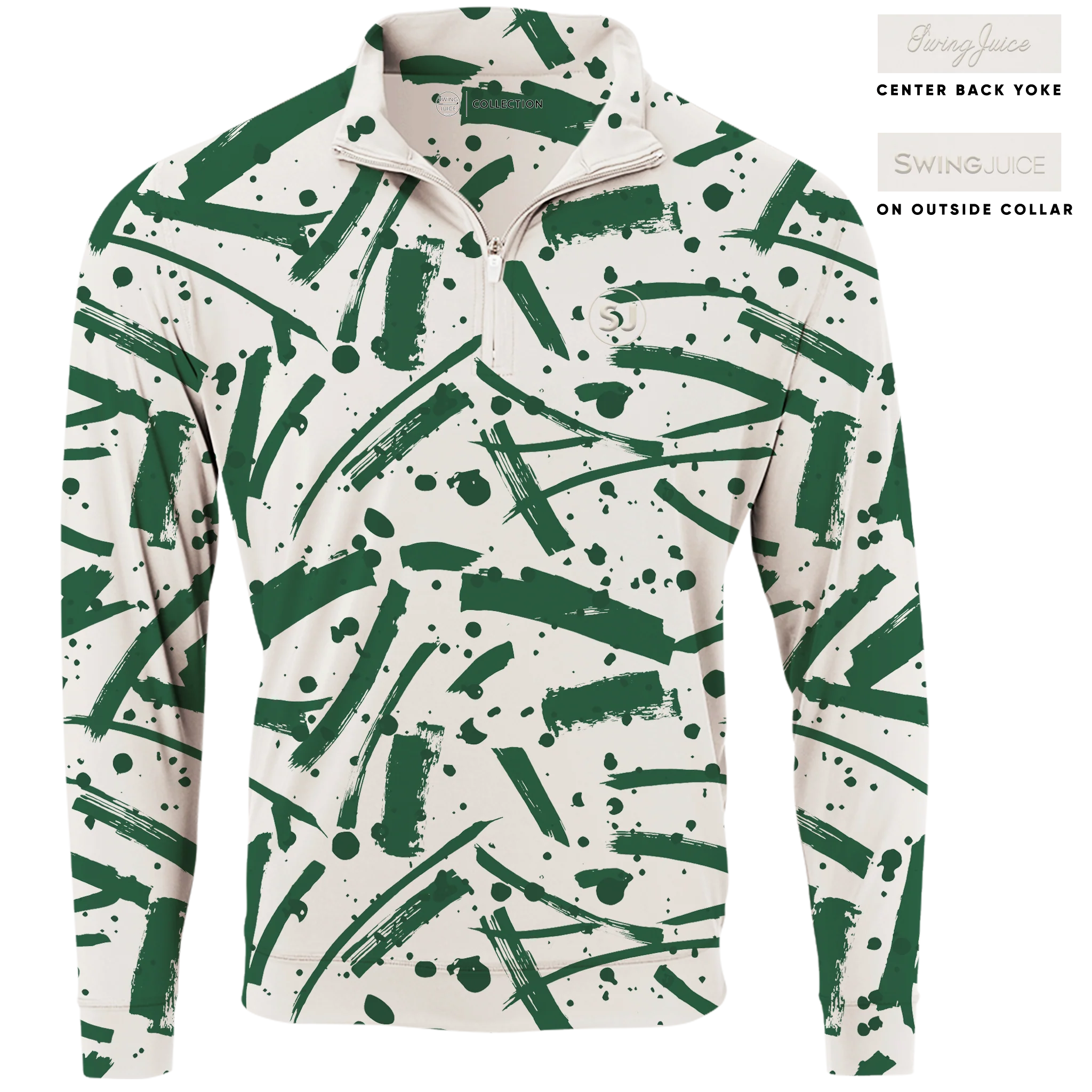 Golf Pollock Men's Quarter Zip