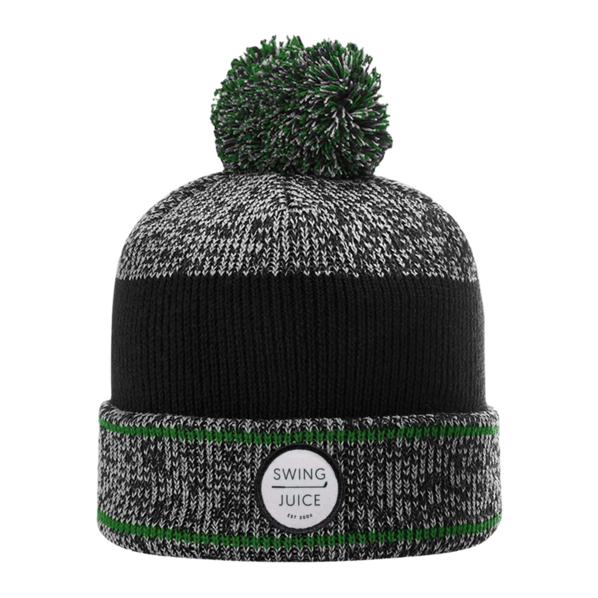 Golf Retro Unisex Pom Pom Beanie - Image 2