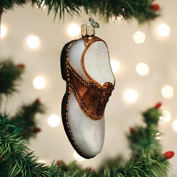 Golf Shoe Christmas Ornament