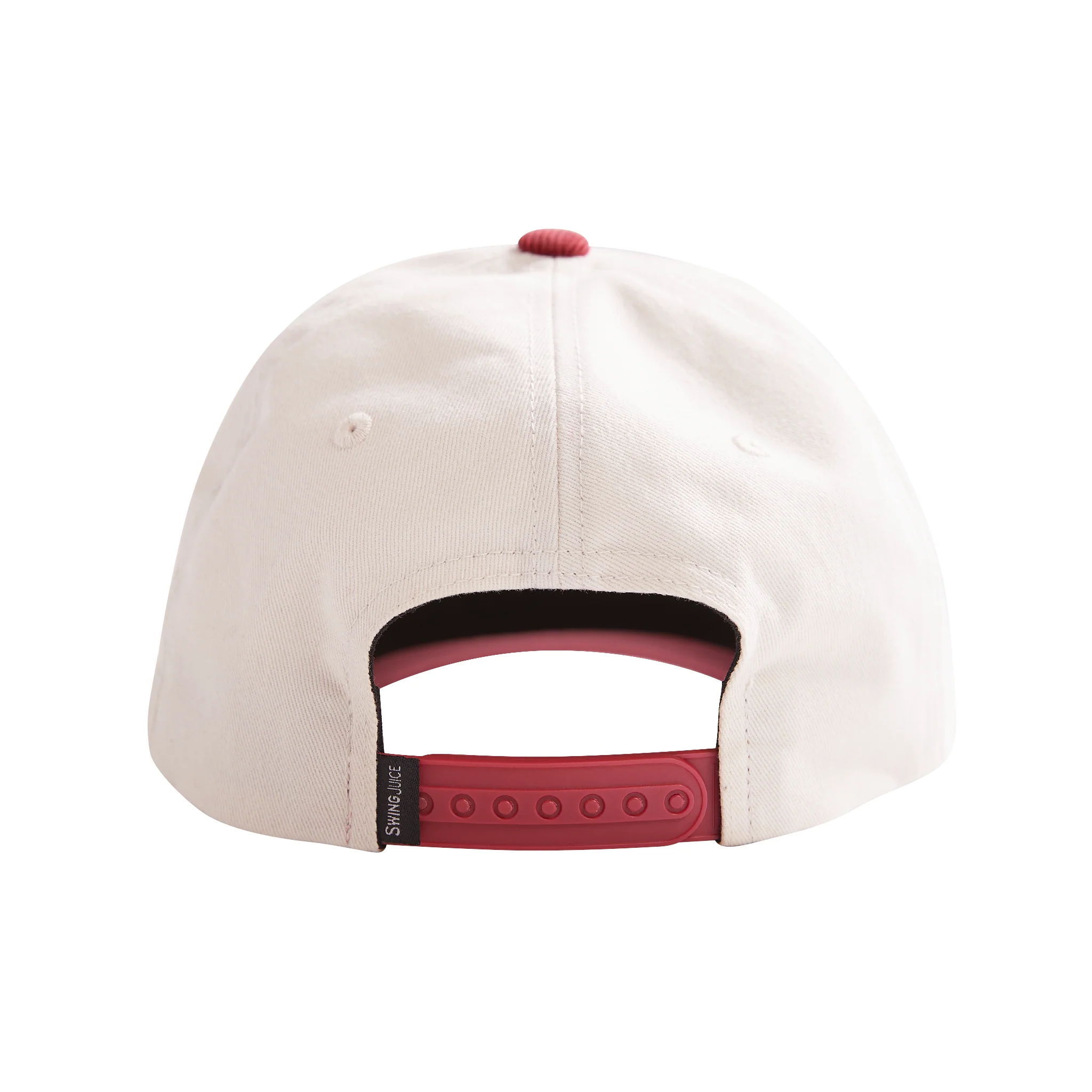 Golf SJ Letterman Unisex Snapback Hat Ivory O/S - Image 4
