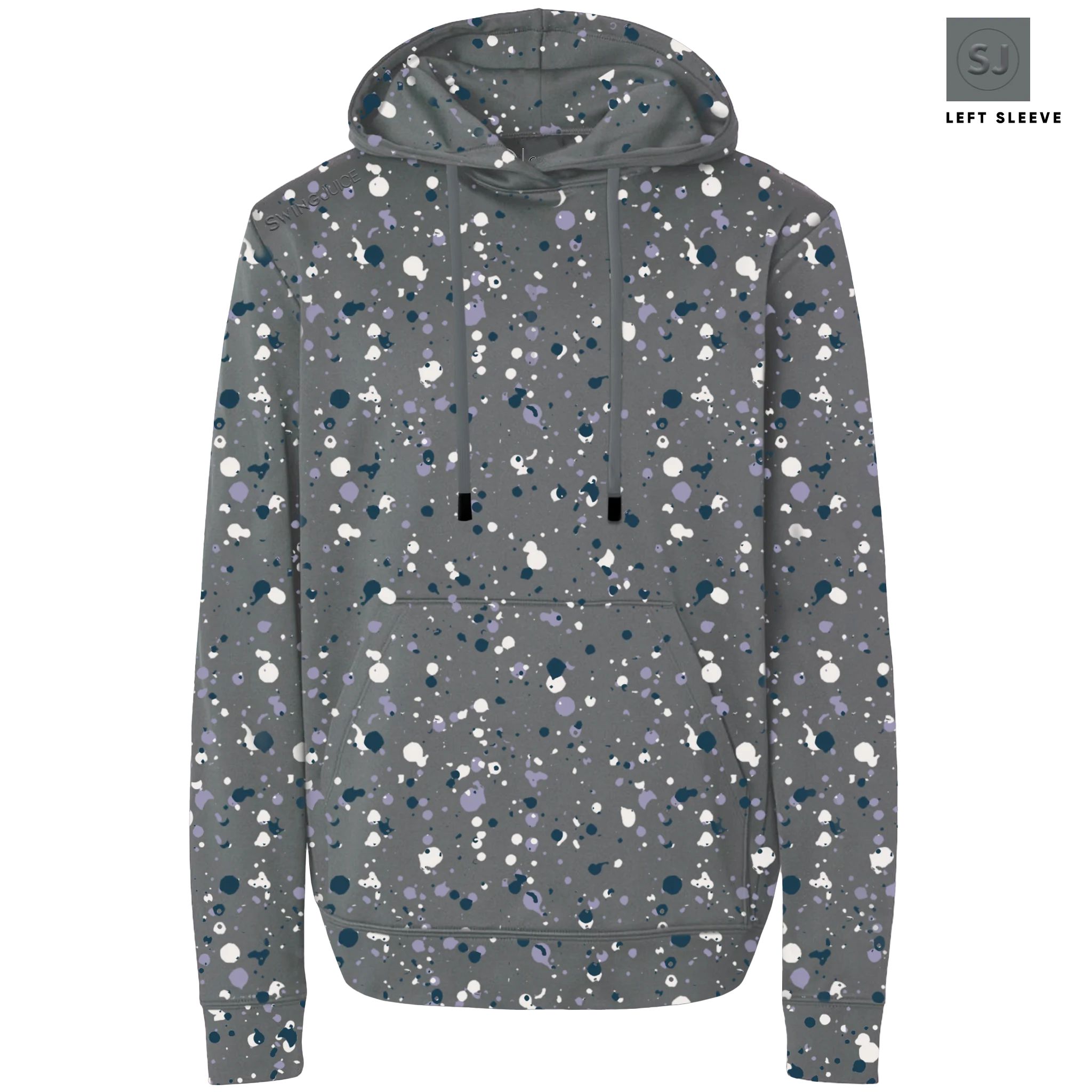 Golf Splatter Men's Performance Hoodie