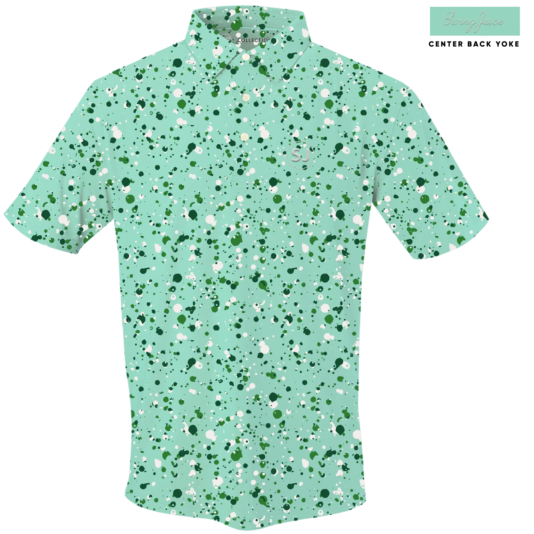 Golf Splatter Men's Polo
