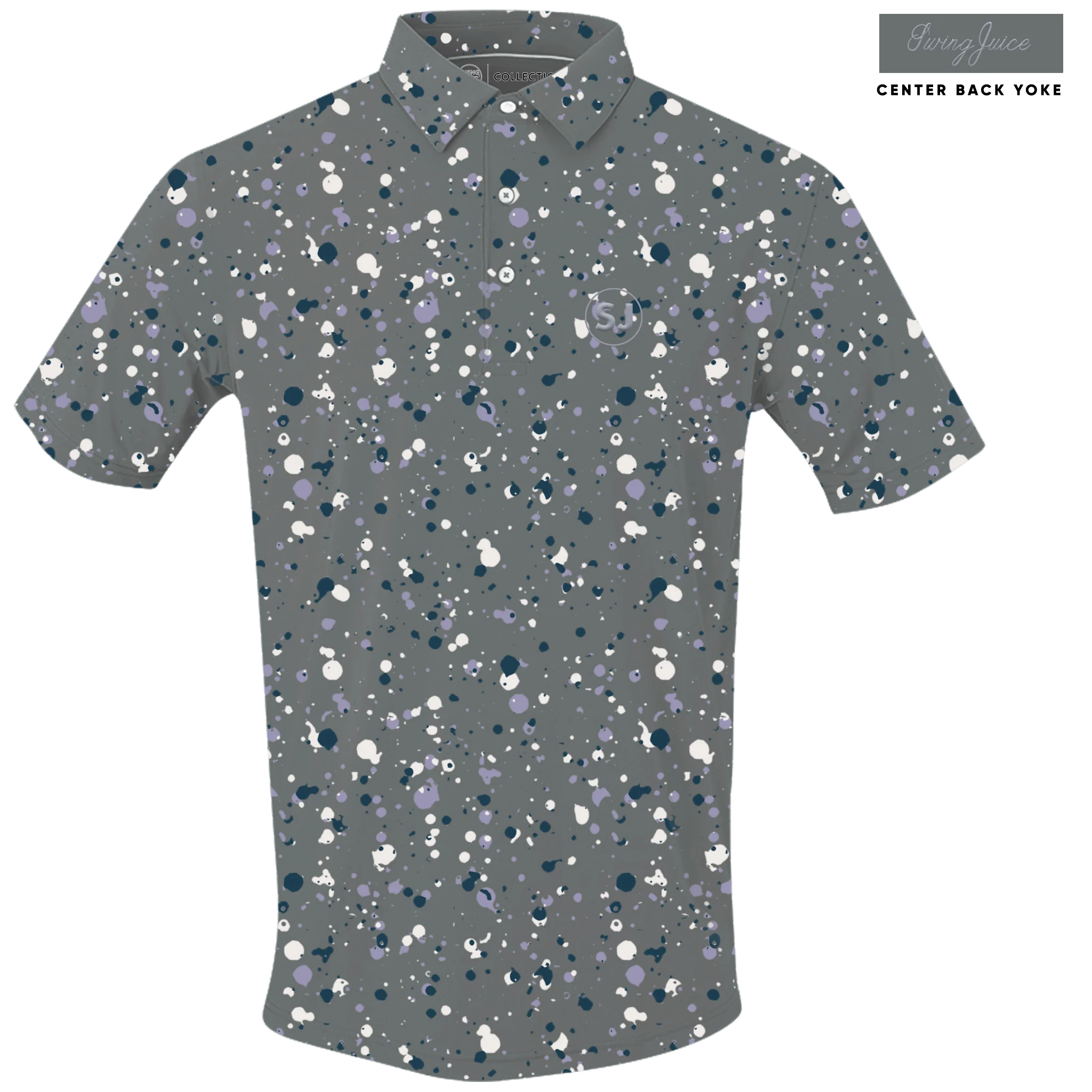 Golf Splatter Men's Polo - Image 2