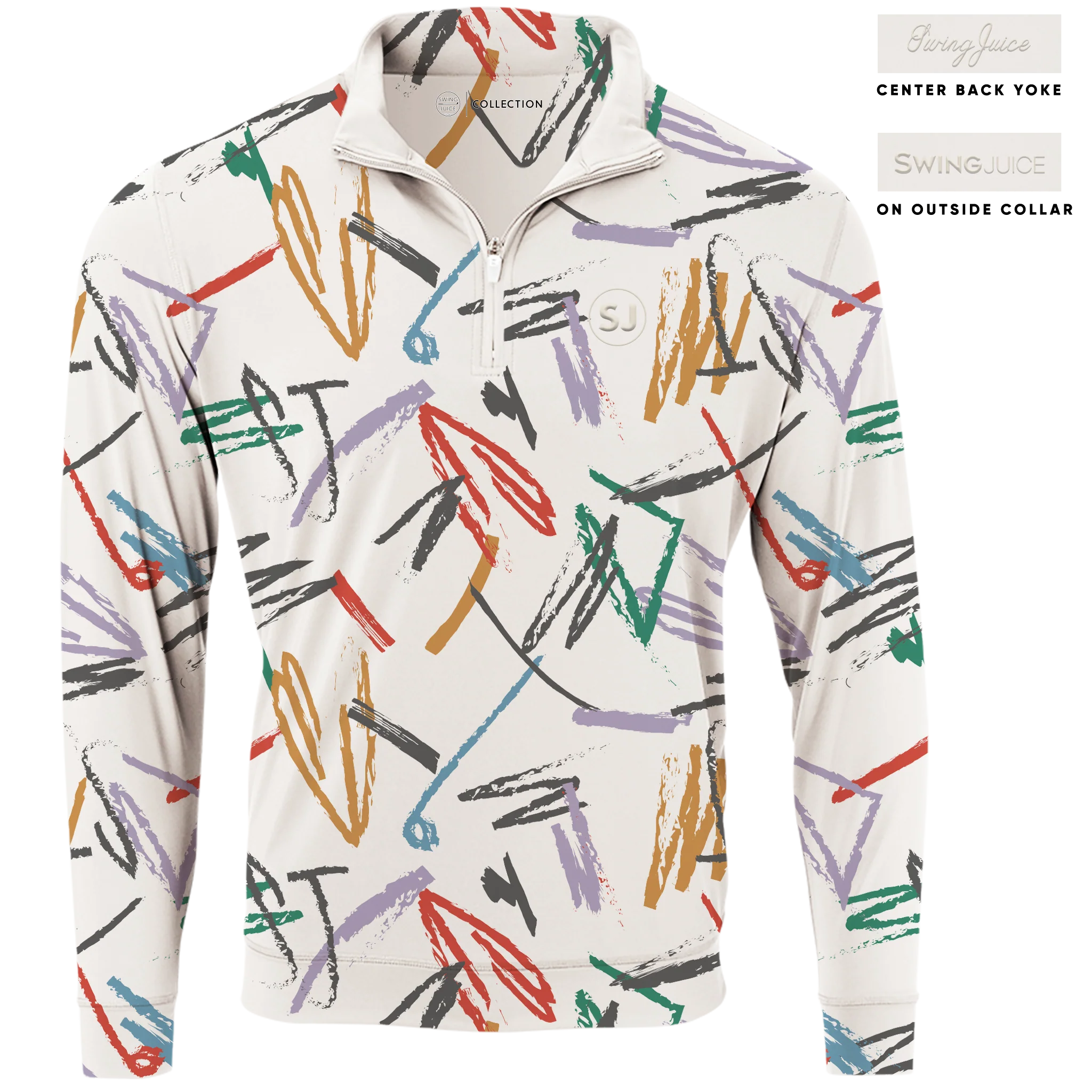 Golf Strokes Men's Quarter Zip