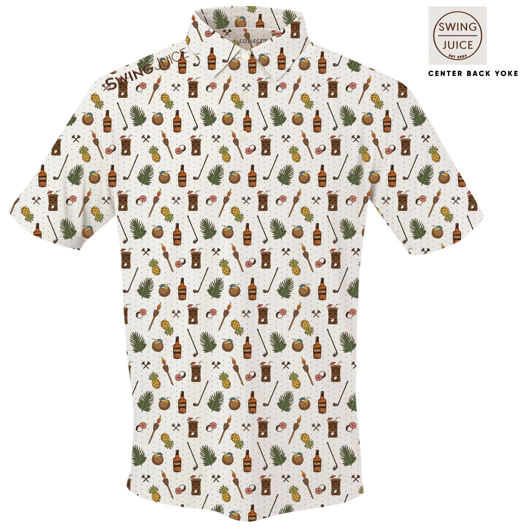 Golf & Tiki Men's Polo