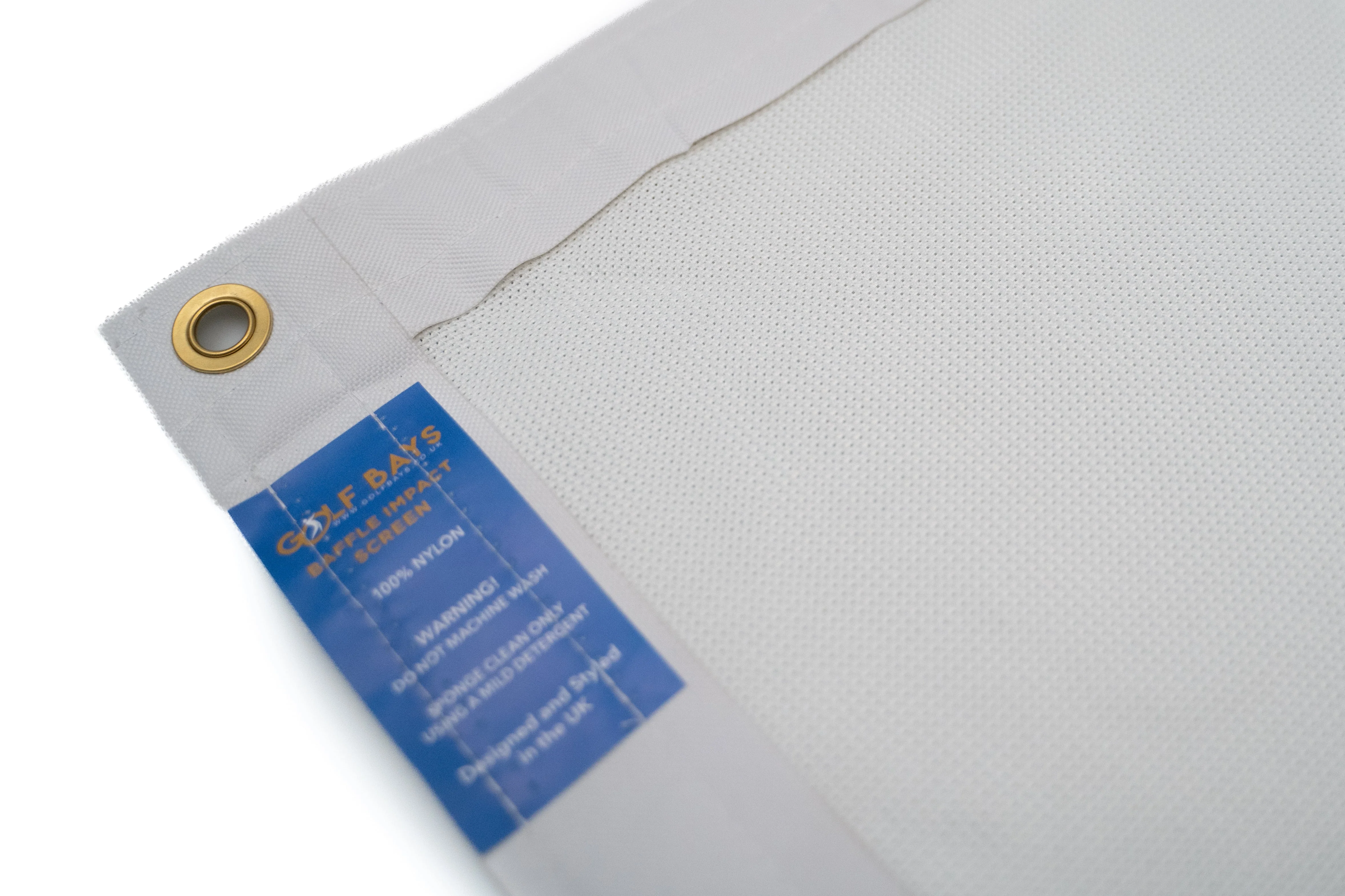 GolfBays Close Knit Baffle Simulator Impact Screen - Image 5