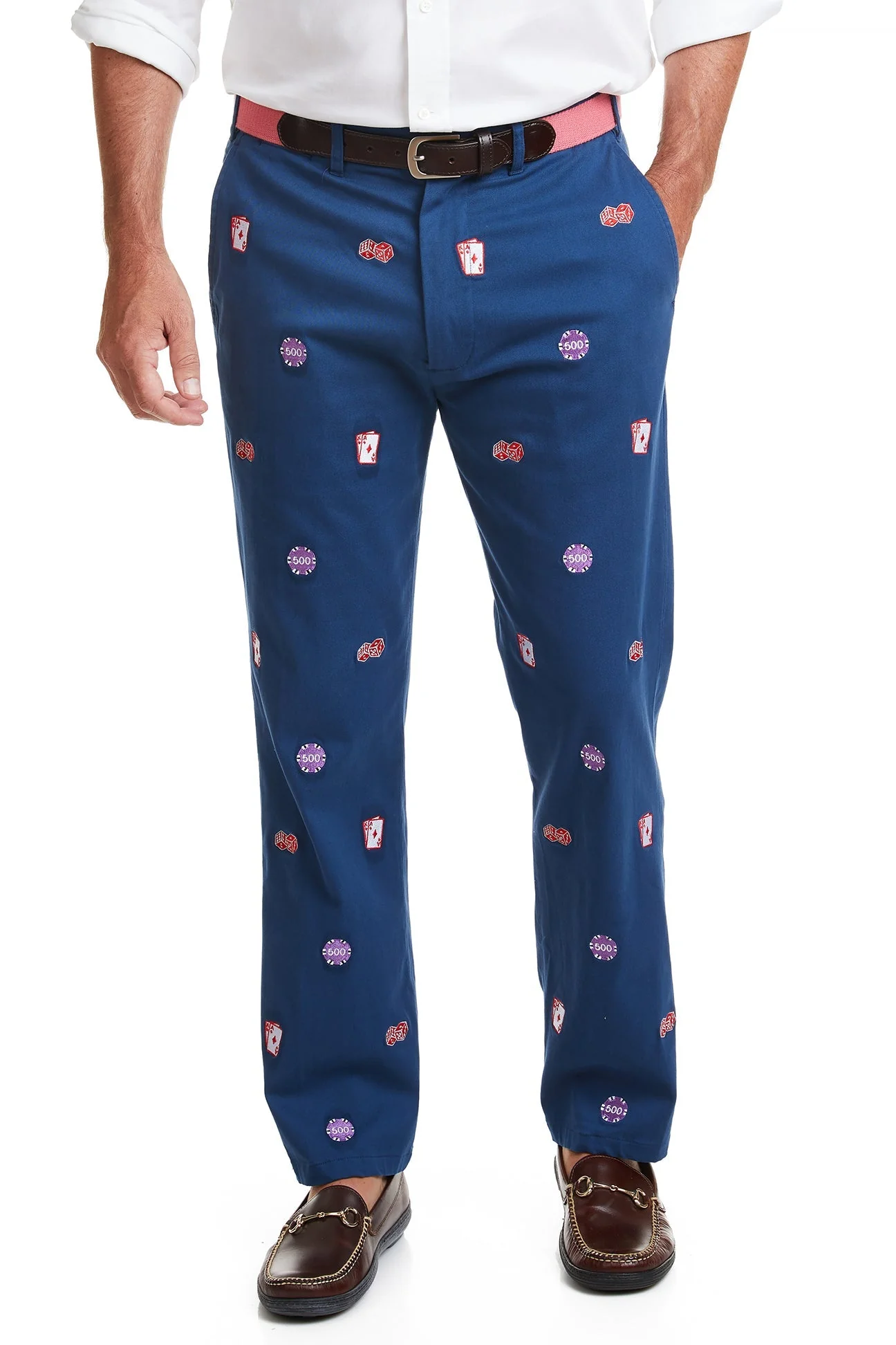 Harbor Pant Nantucket Navy with Vegas Baby - Image 3