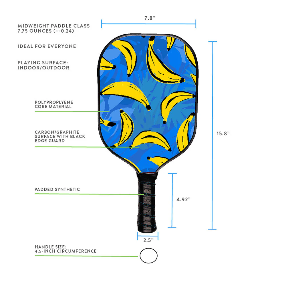 Hero Bananas Pickleball Paddle - Image 4