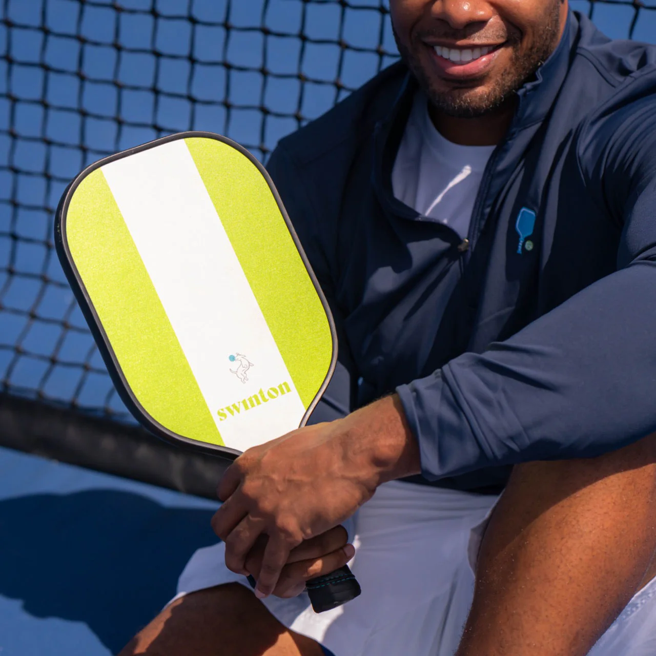 Hero Green Stripe Pickleball Paddle - Image 2