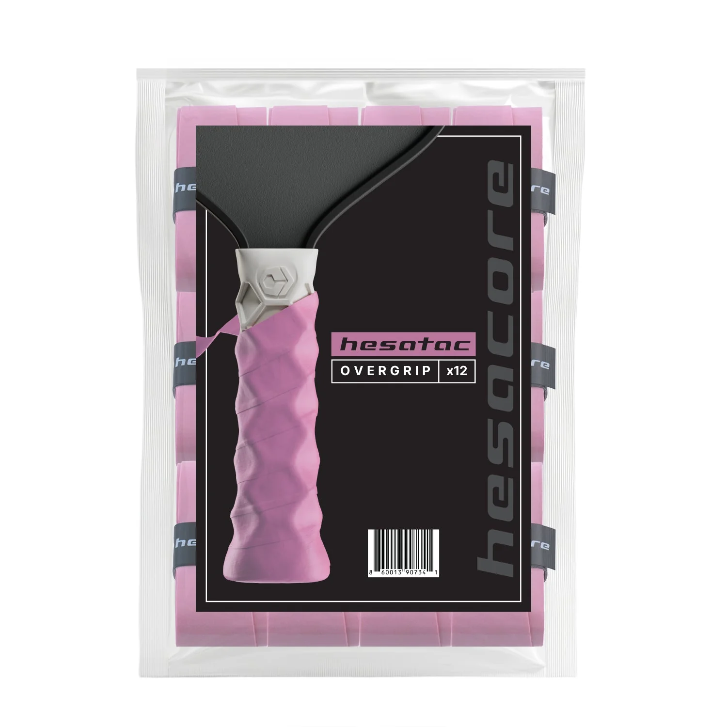 Hesacore Hesatac Overgrip – Pink (6 & 12 Pack) - Image 8