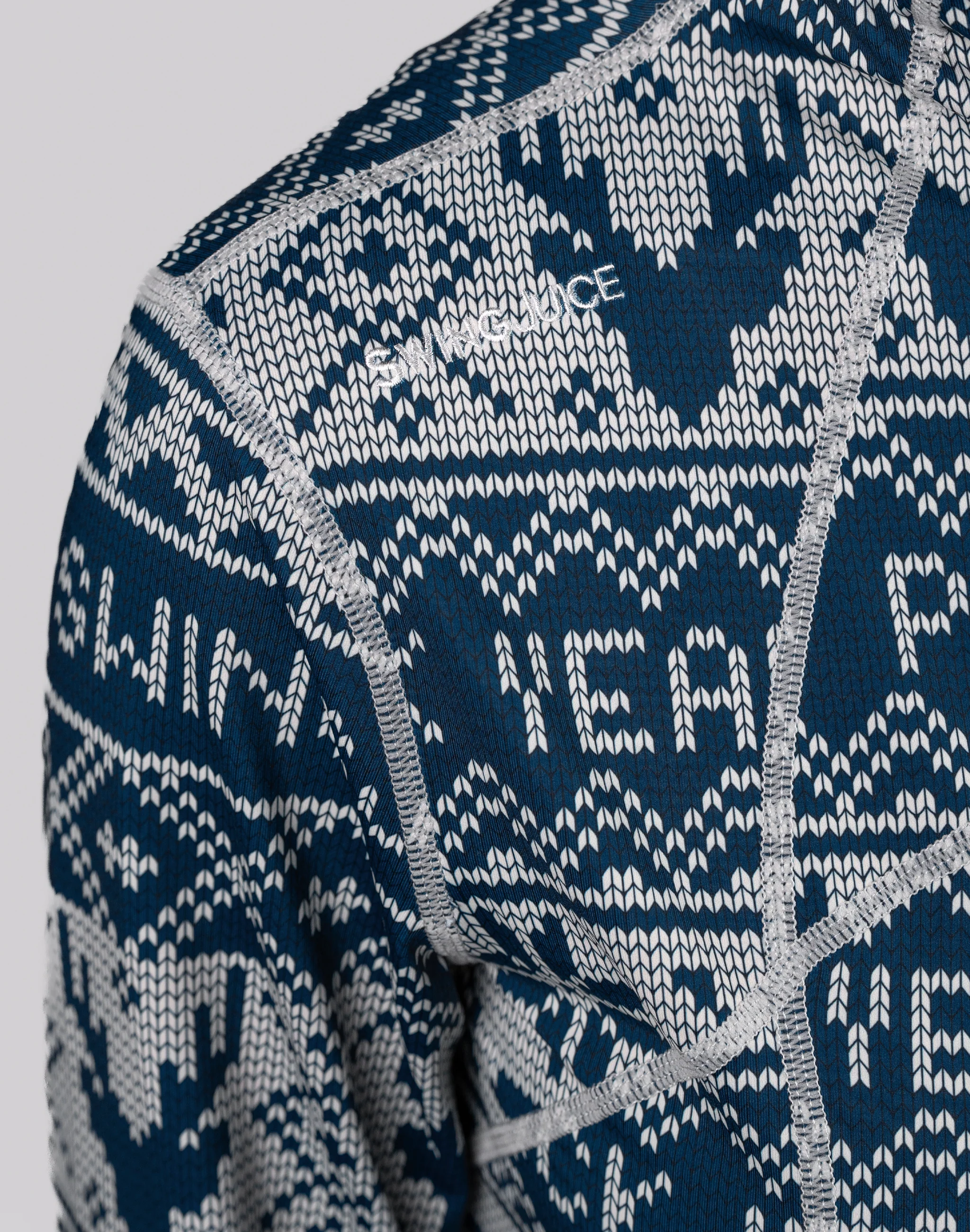 Hockey Puck Yeah Fairisle Women's Full Zip - Image 3