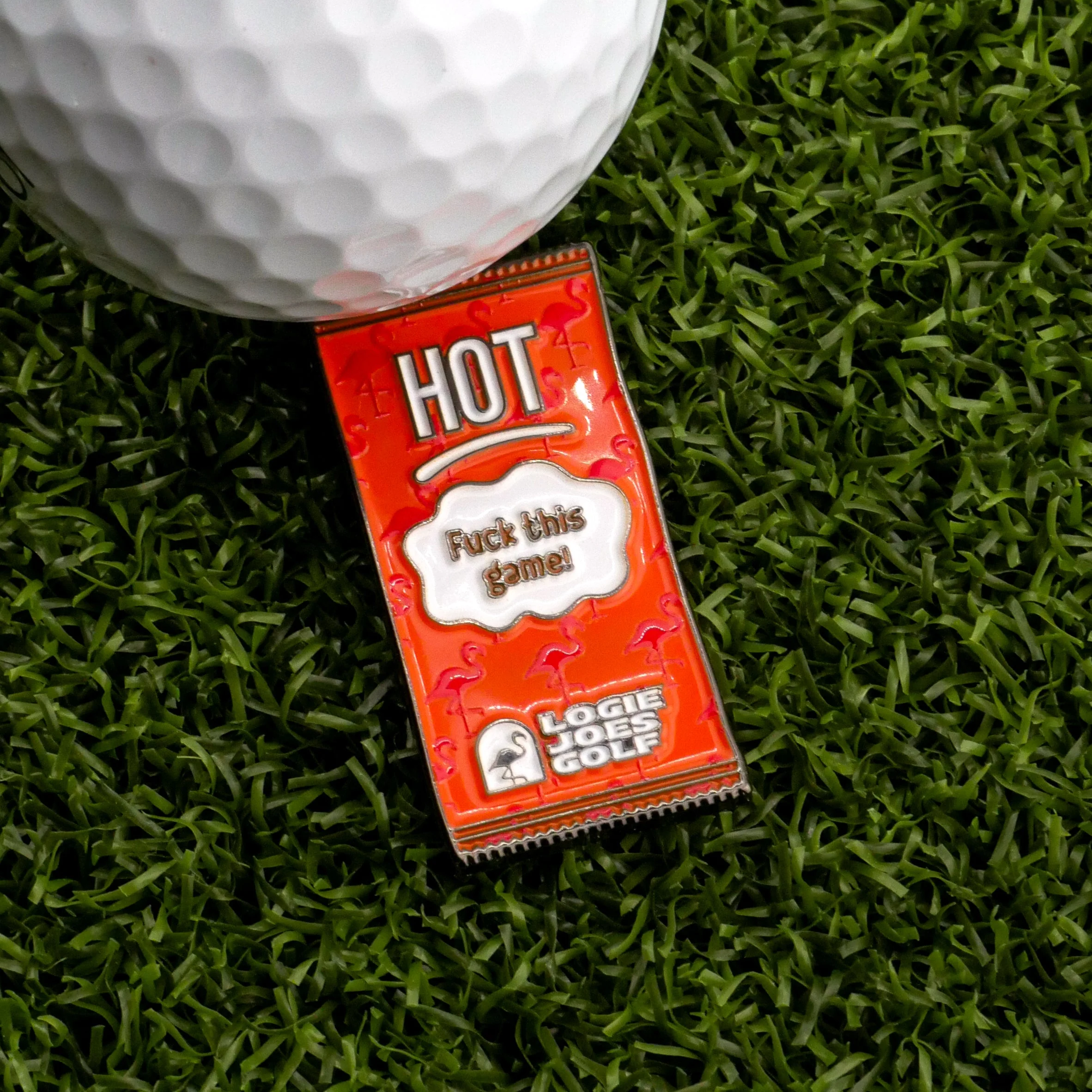 Hot Taco Sauce Packet Ball Marker - Image 2