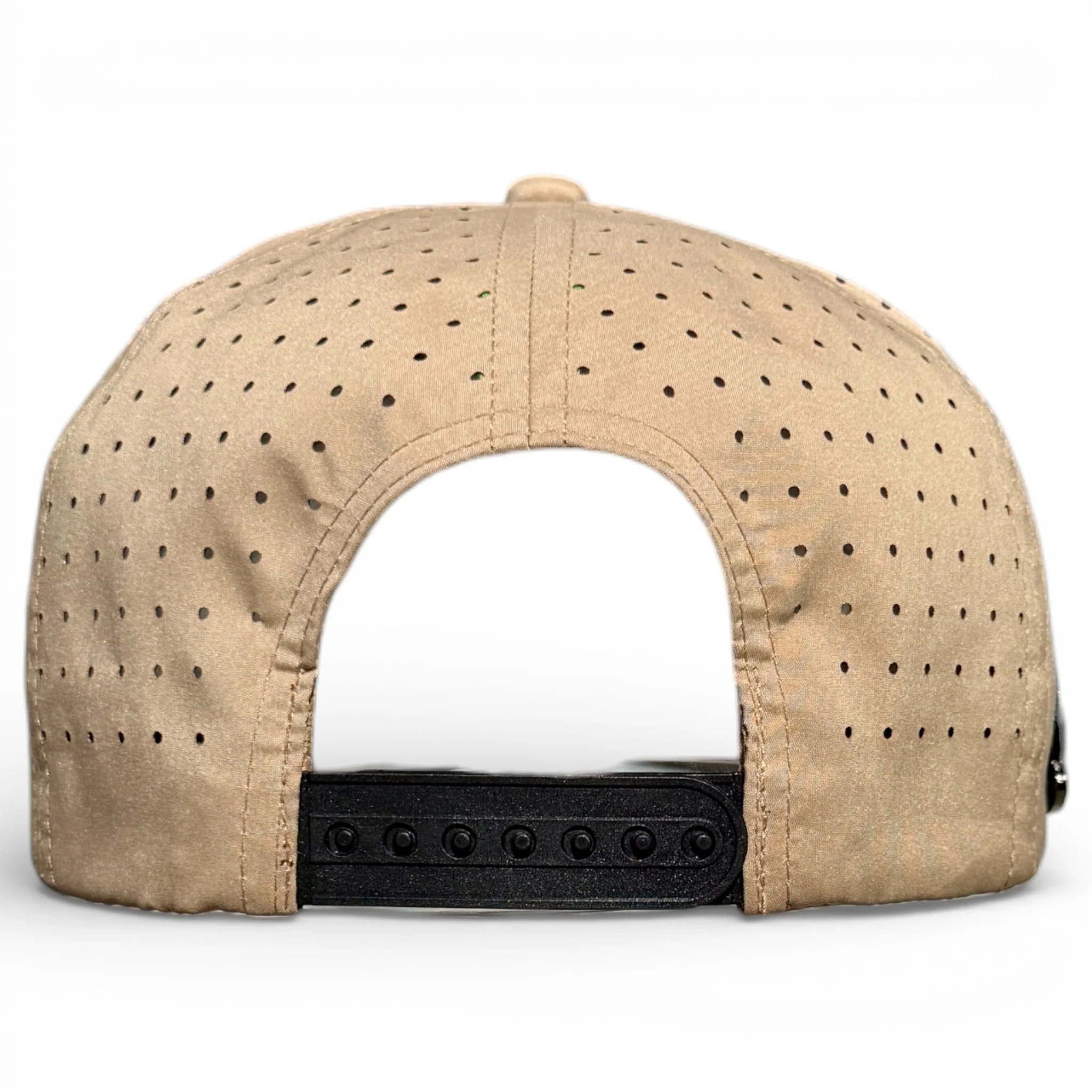 Hunting Birdies Golf Hat | Snapback Cap | Built-in Magnetic Ball Marker Holder + Marker Included | Adjustable Tan & Black - Image 7
