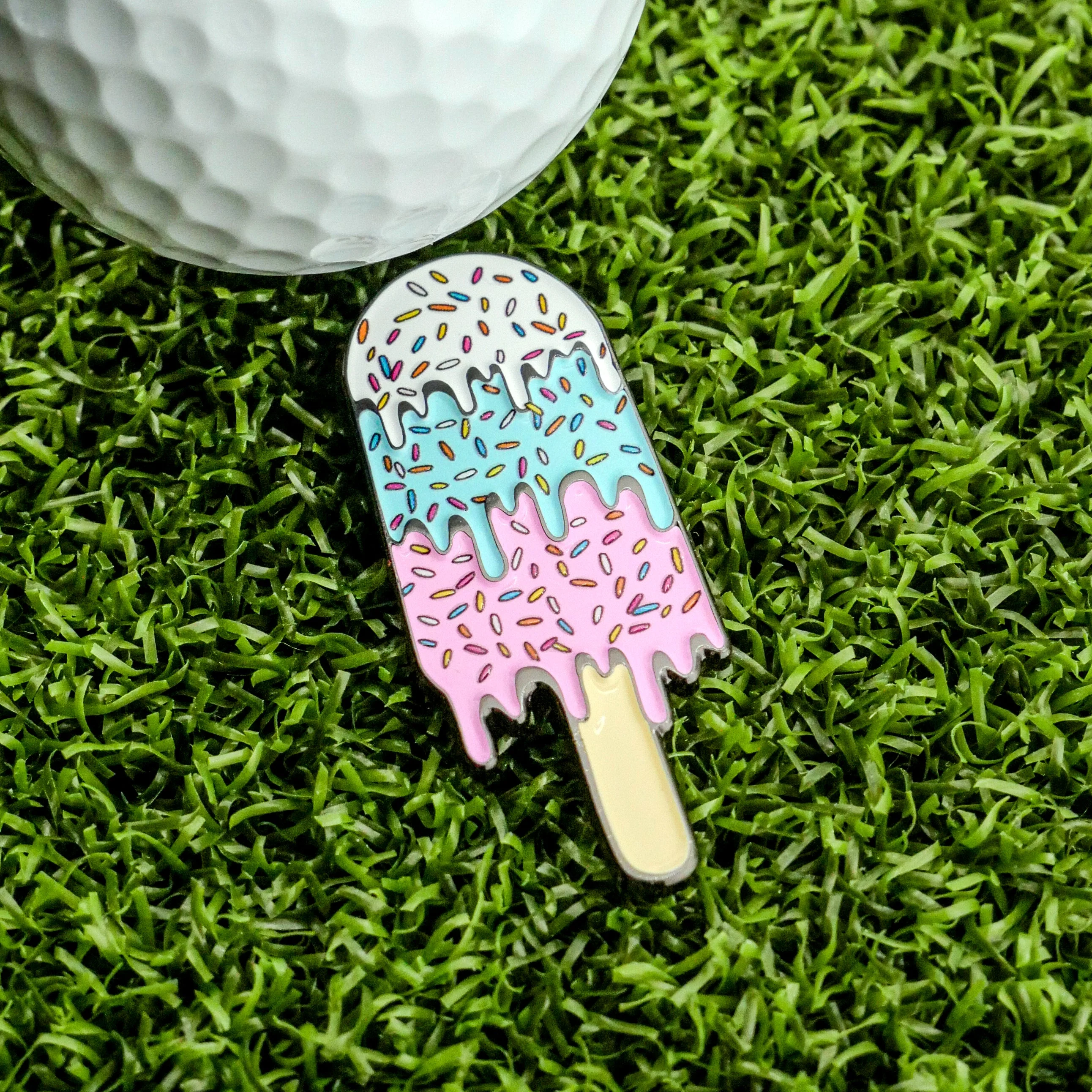 Ice Cream Bar Ball Marker x Shank-It Golf - Image 2